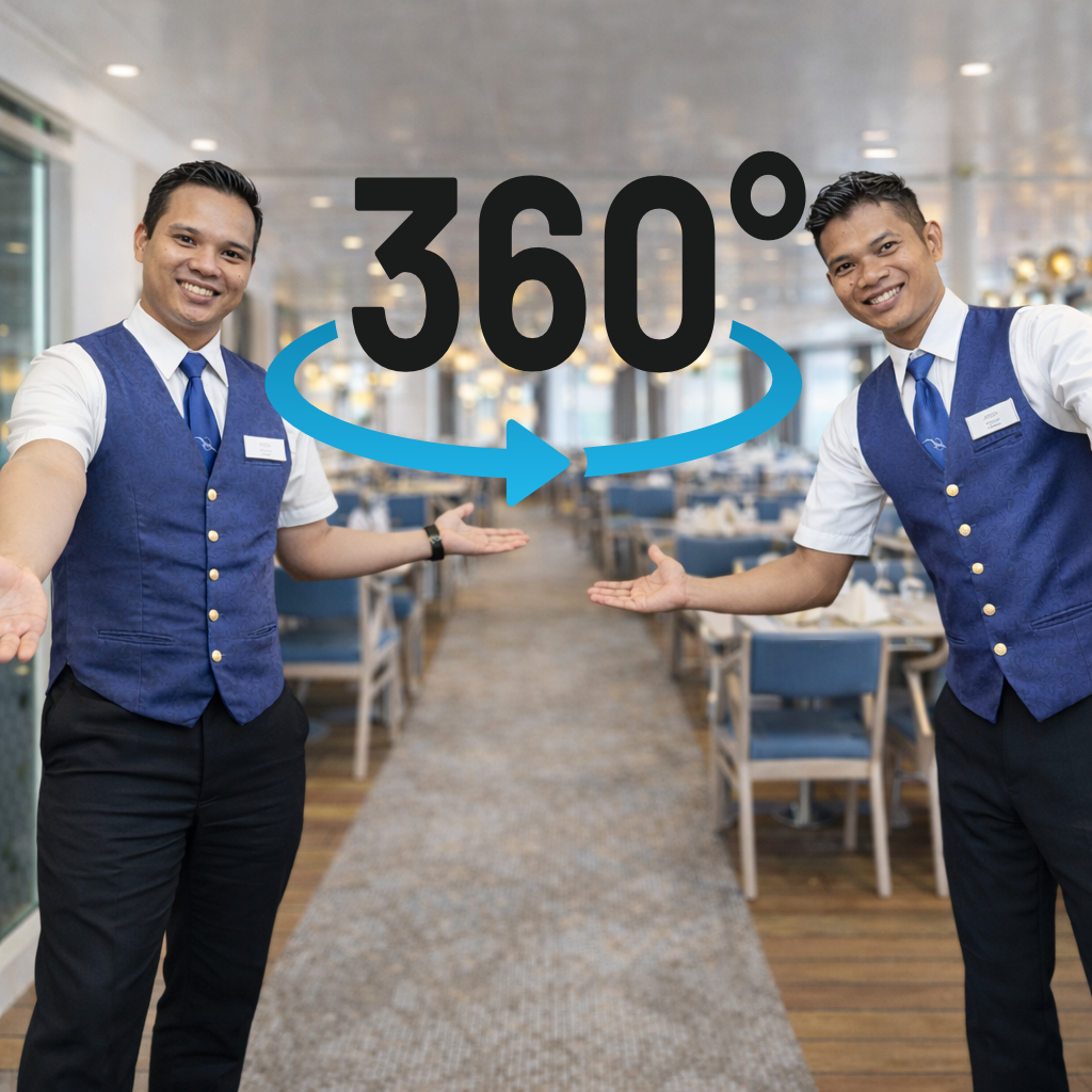 Restaurant / 360 Grad Logo