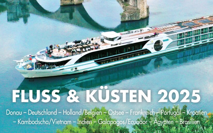 Pressenotiz vom 16.08.2024 – neuer Katalog „Fluss und Küsten 2025“