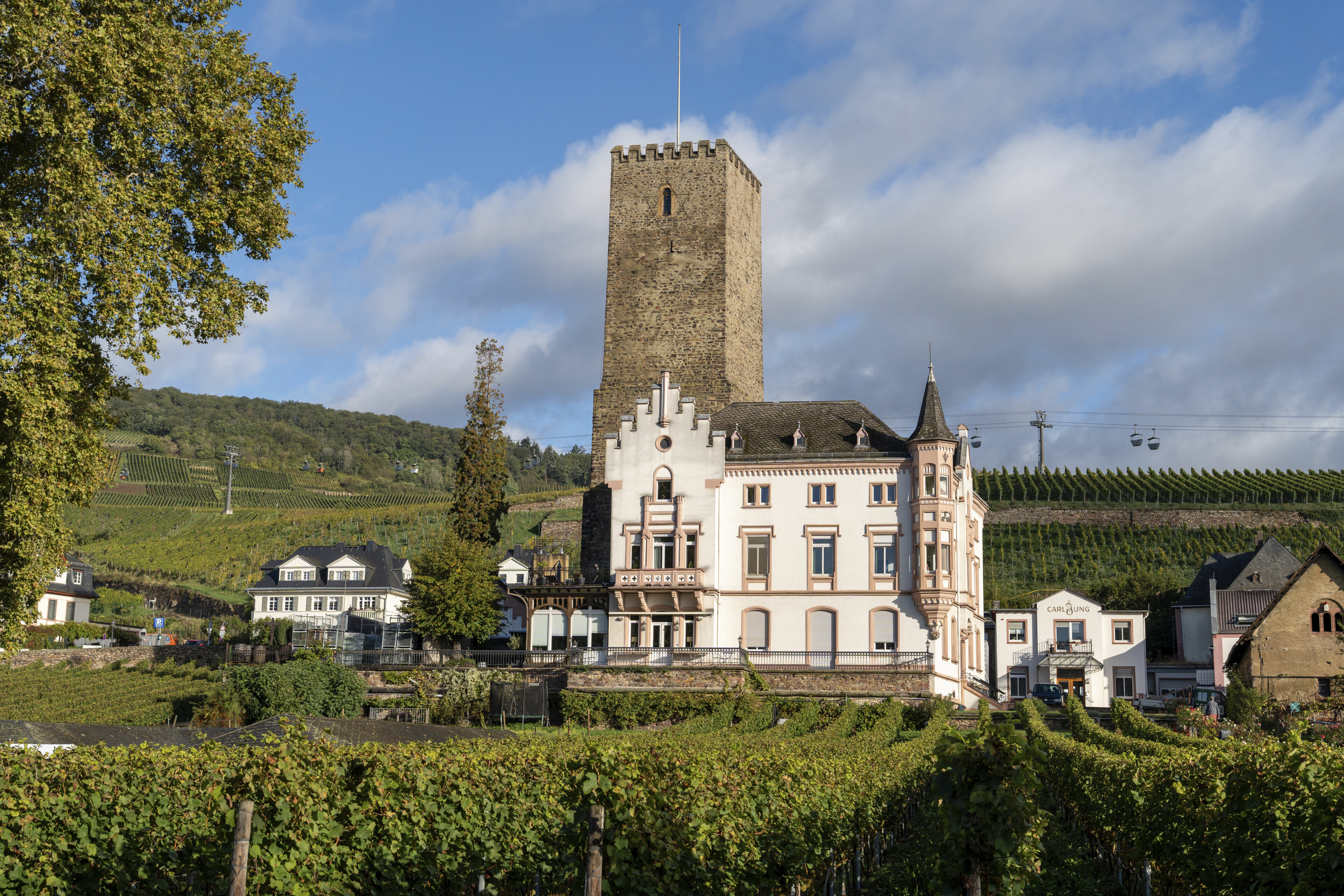 Rüdesheim, Weinmuseum Bromeser Burg