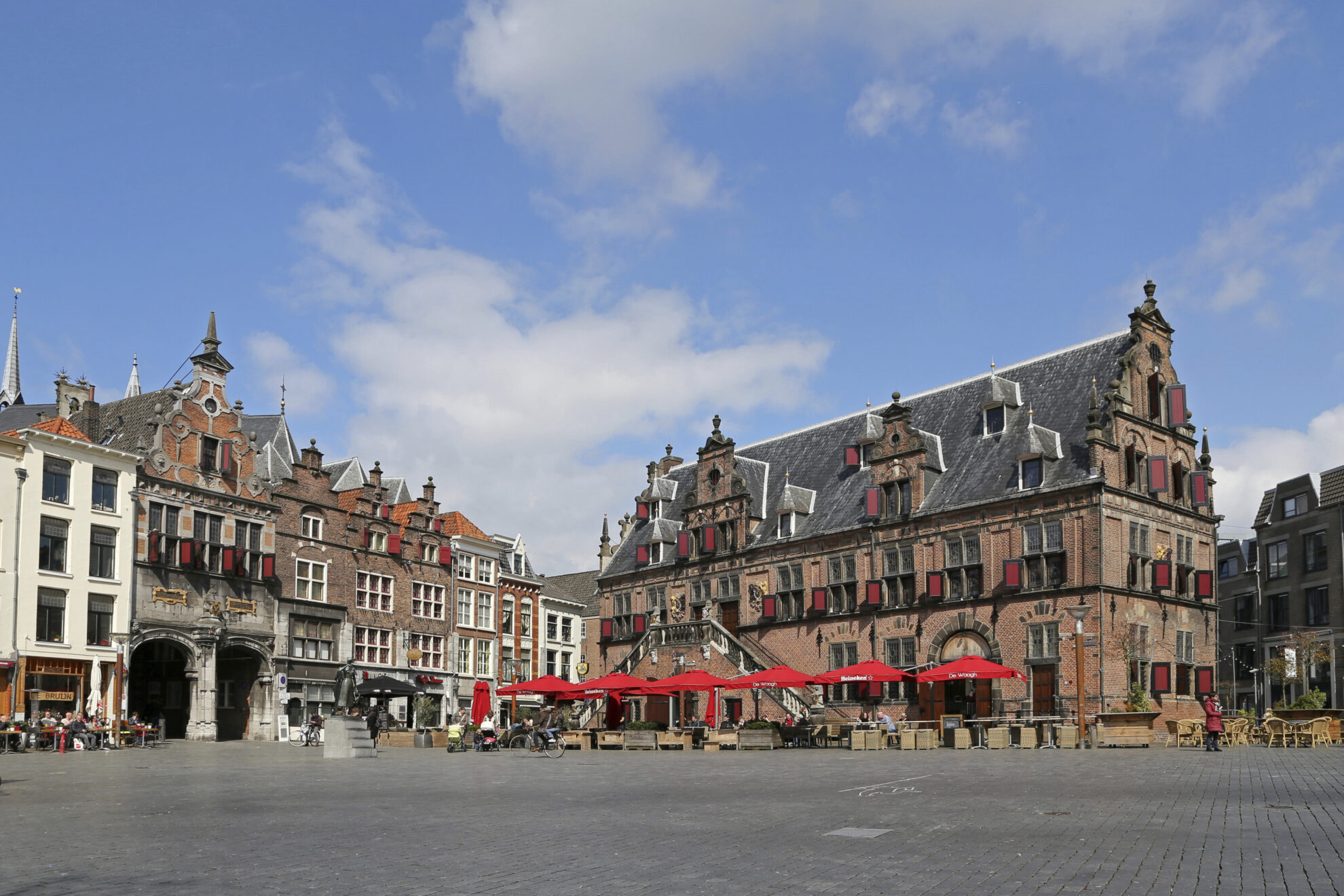 Zentraler Platz Nijmegens, Niederlande