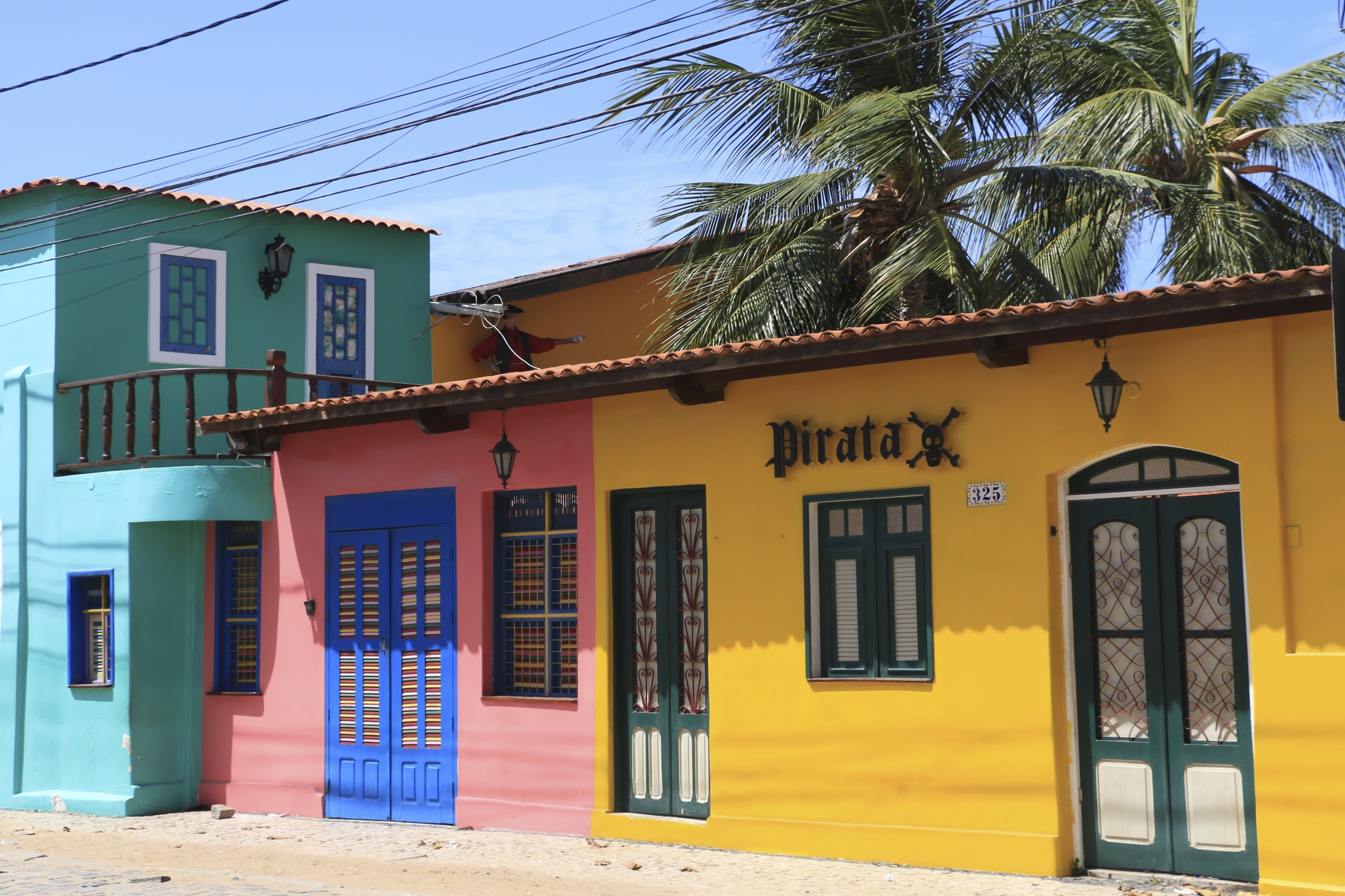 Häuser in Fortaleza, Brasilien