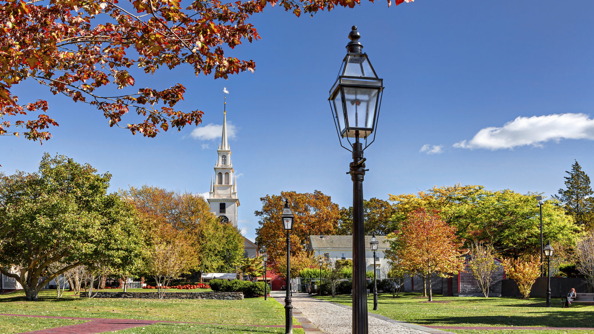 Parkanlage in Newport, USA