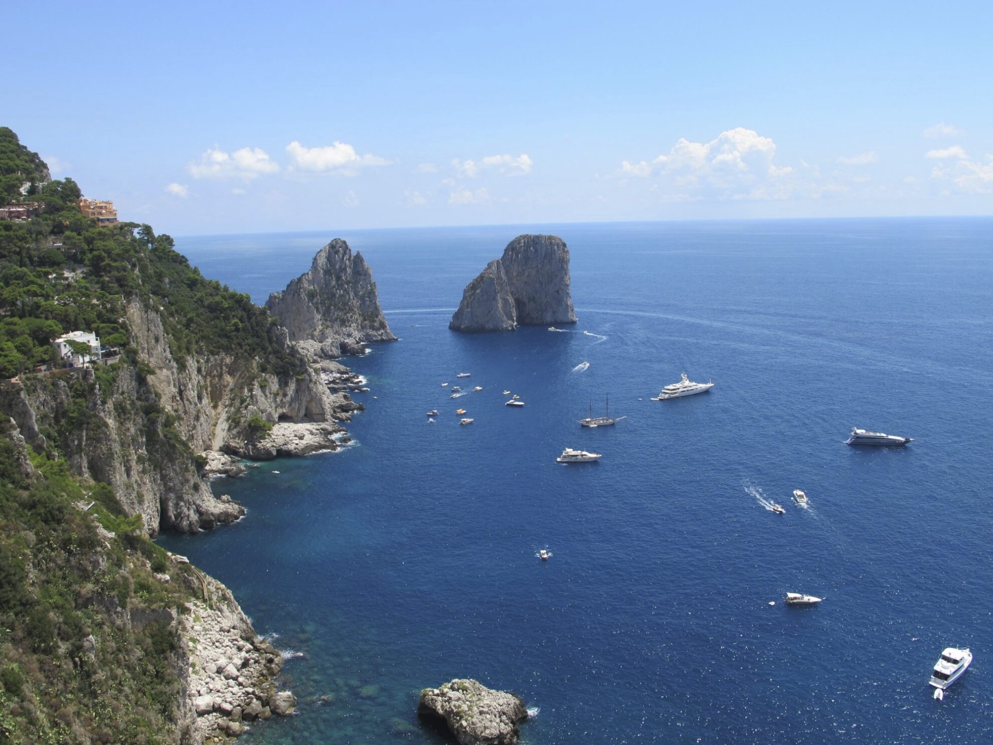Küste von Sorrent, Italien