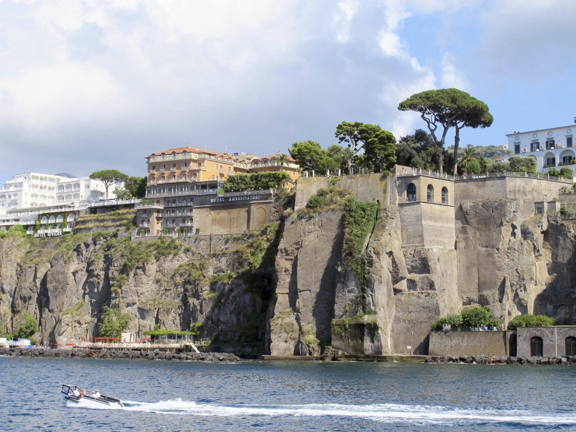 Küste von Neapel, Italien