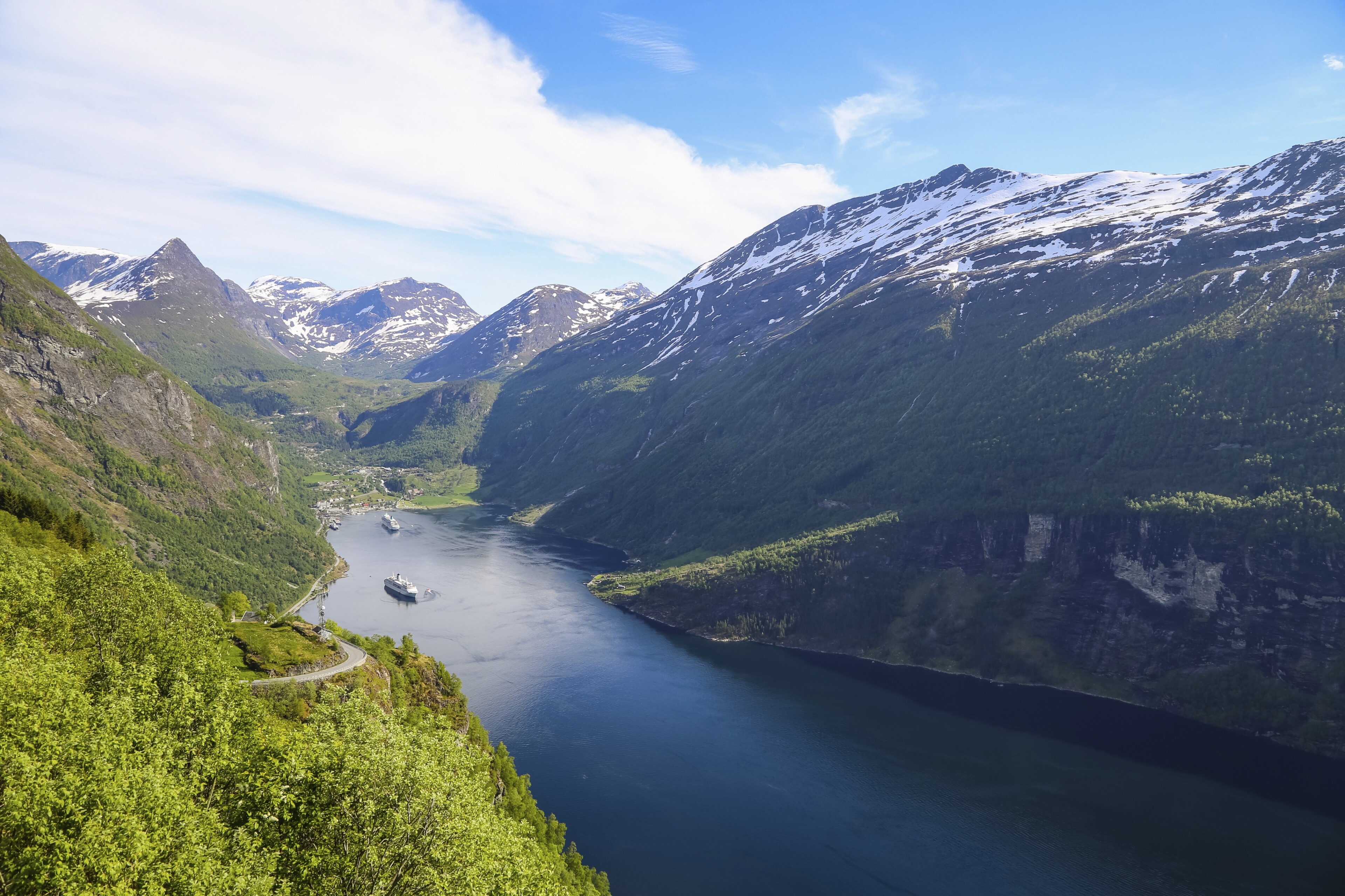 Geirangerfjord in Norwegen