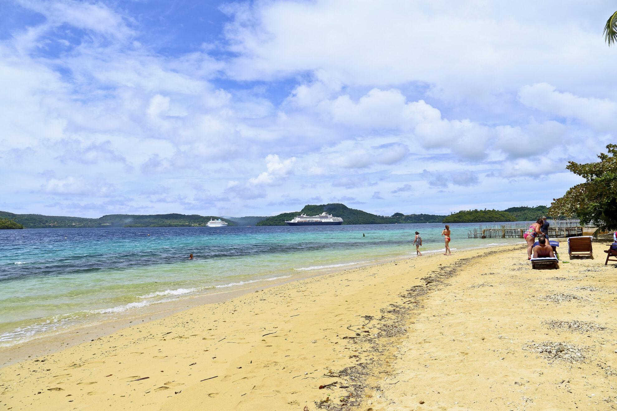 Strand in Neiafu, Tonga