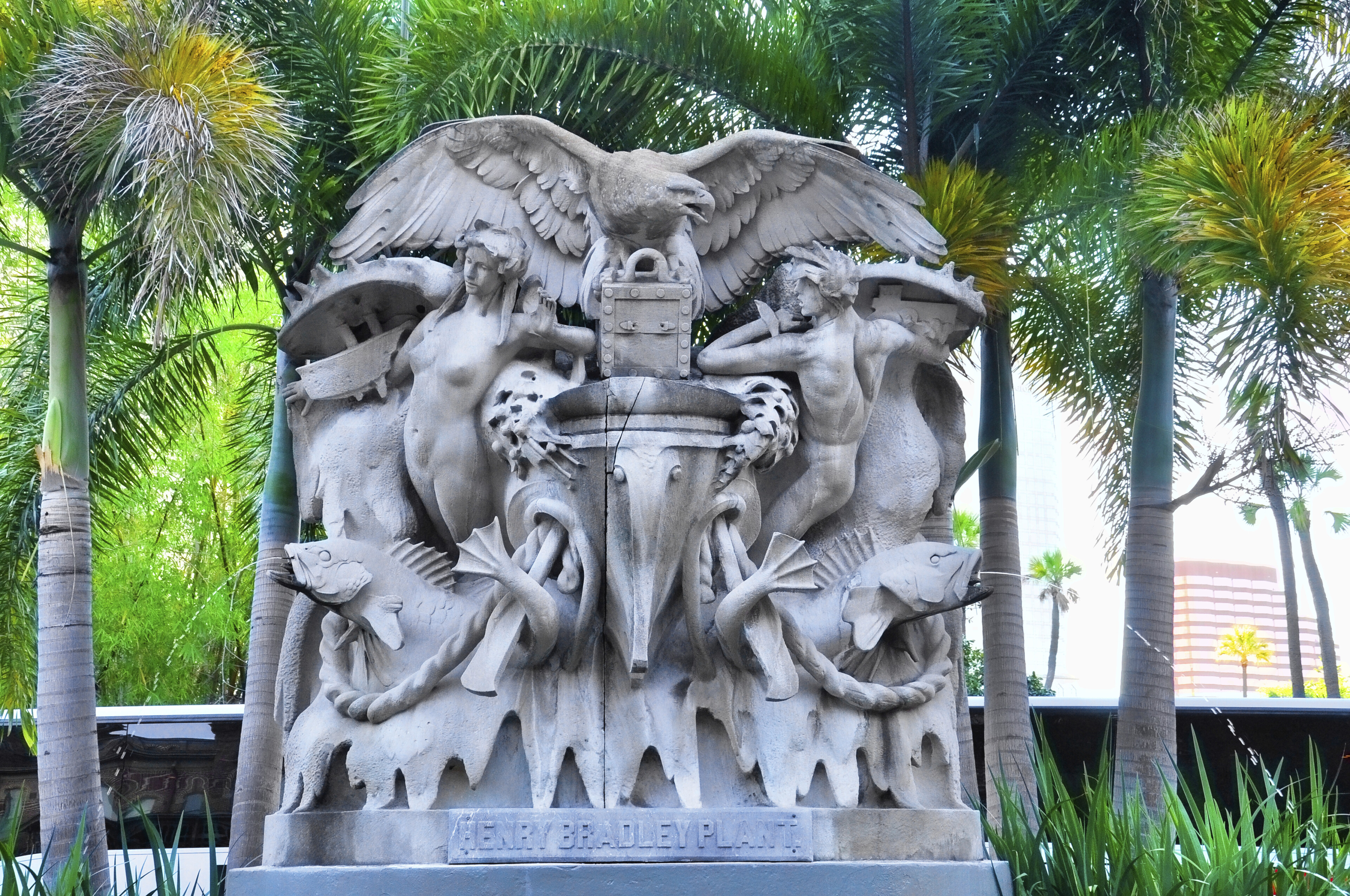 Henry Bradley Plant Denkmal in Tampa, USA