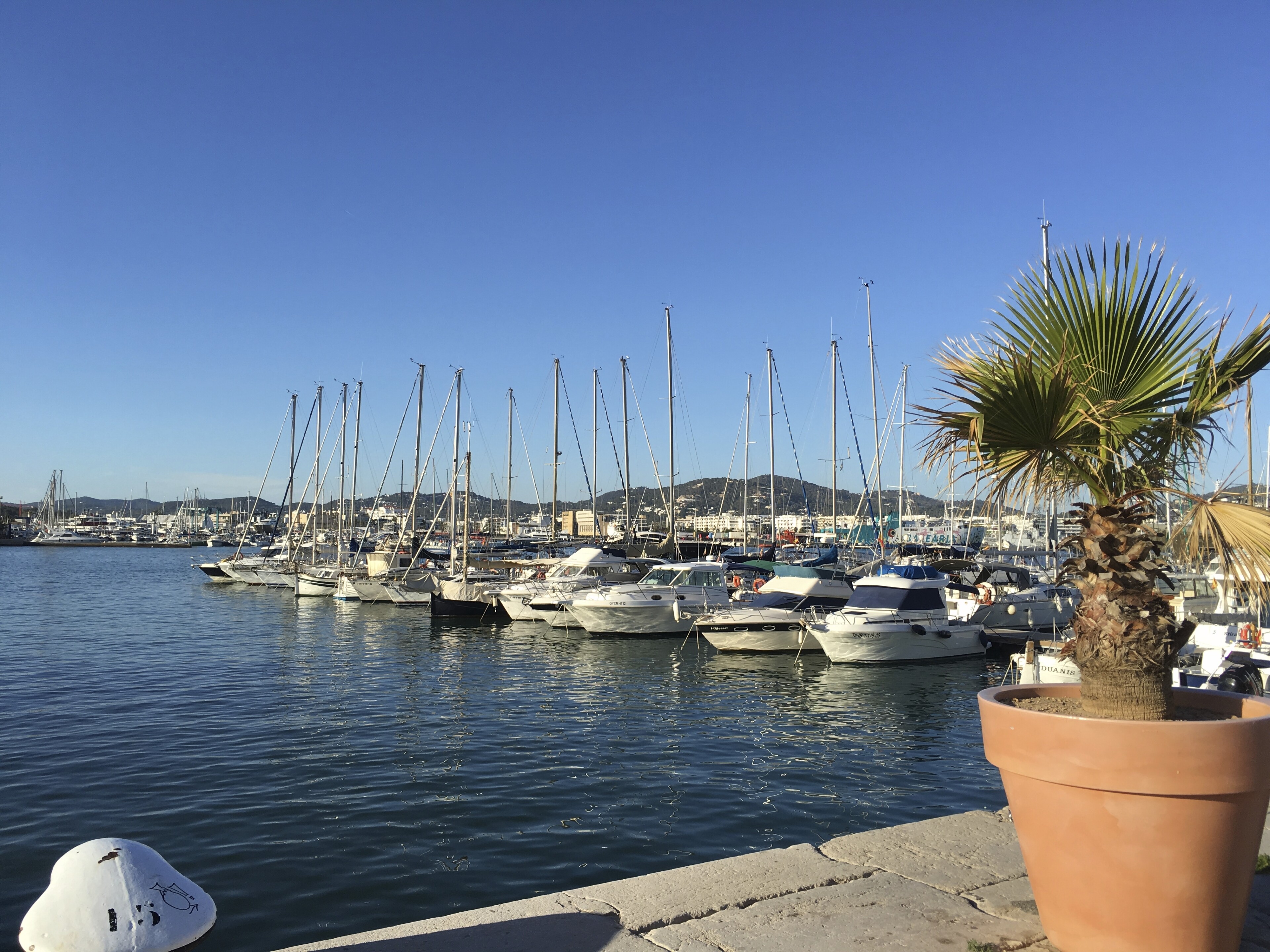 Hafen von Ibiza, Spanien
