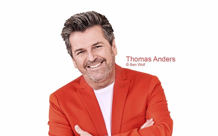 Pressenotiz vom 11.08.2023 – Weltstar Thomas Anders an Bord von MS Artania