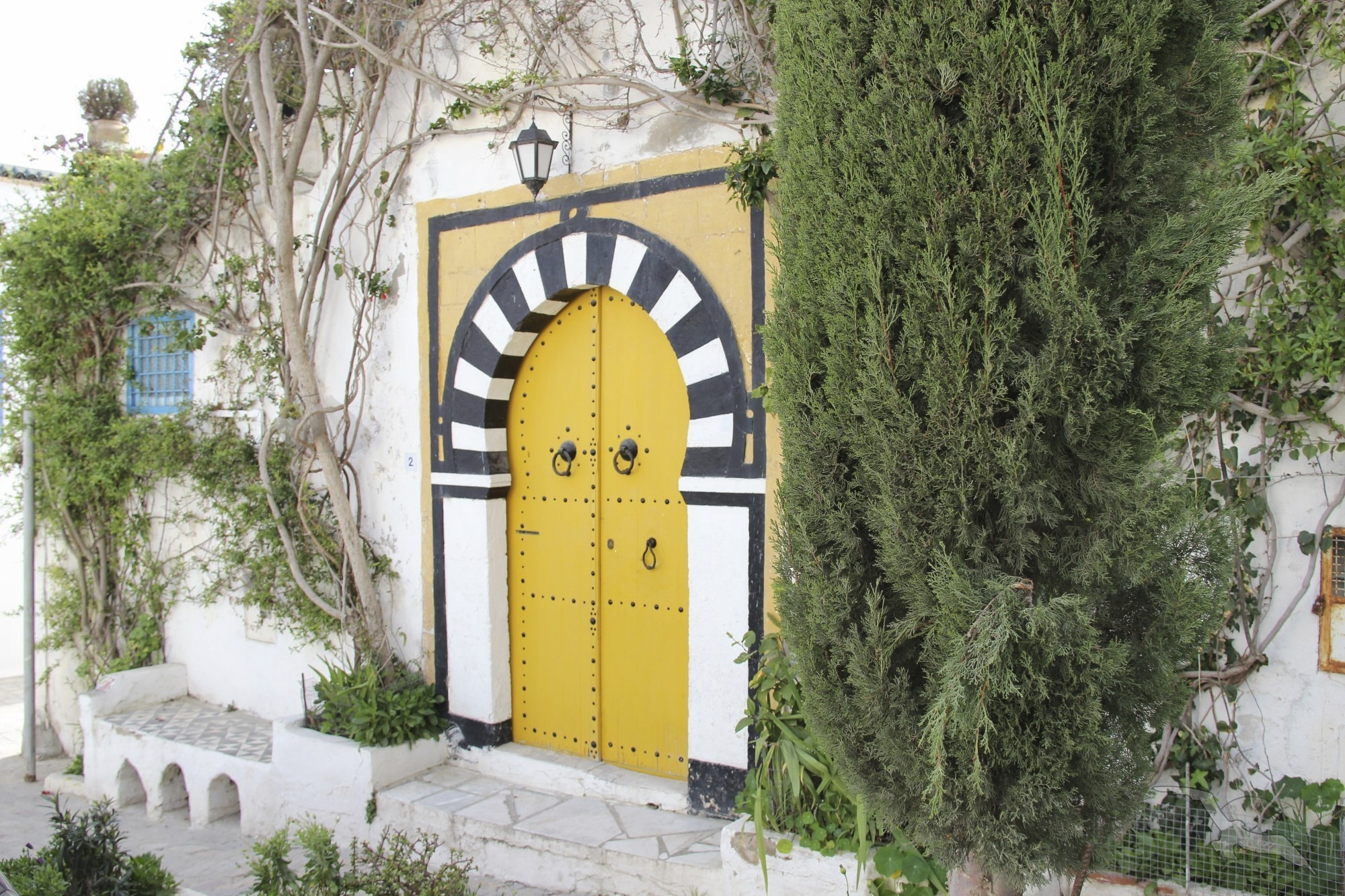 Künstlerdorf Sidi Bou Saïd in La Goulette, Tunesien