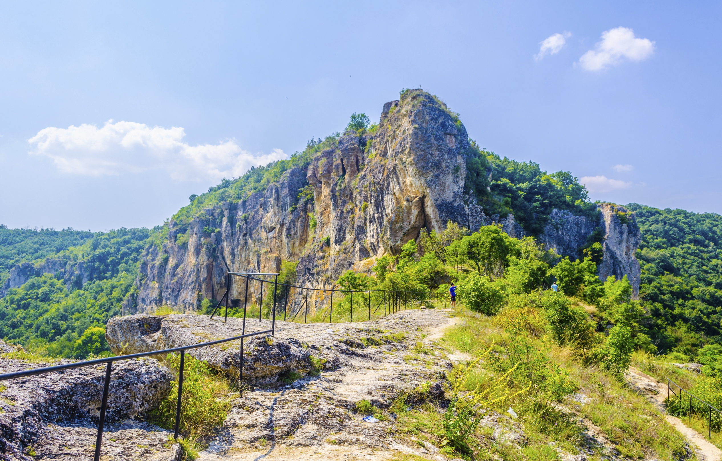 Berge in Lom, Bulgarien
