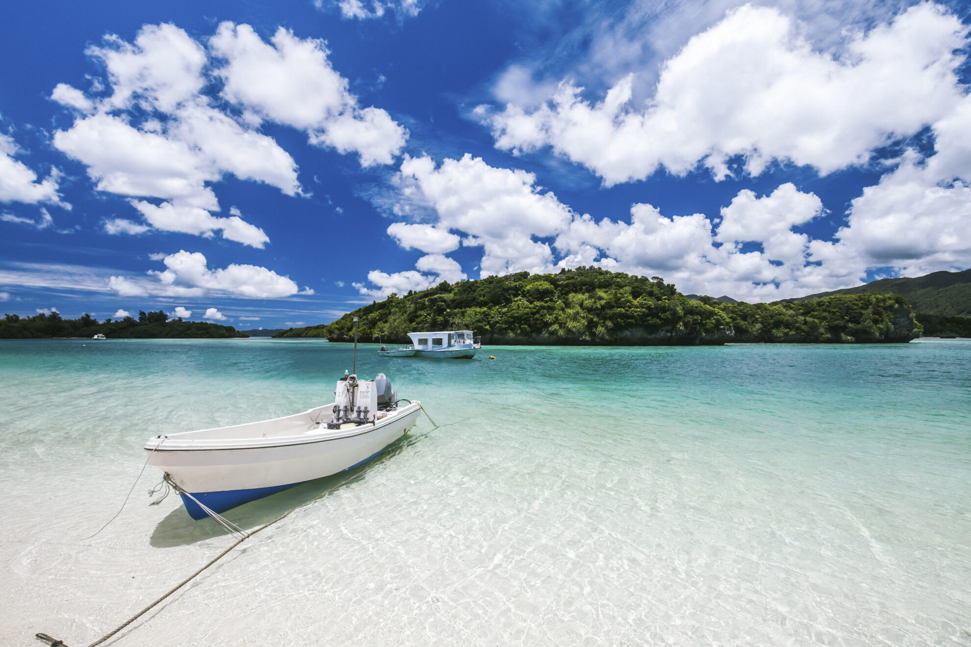Ishigaki Strand in Saki, Japan