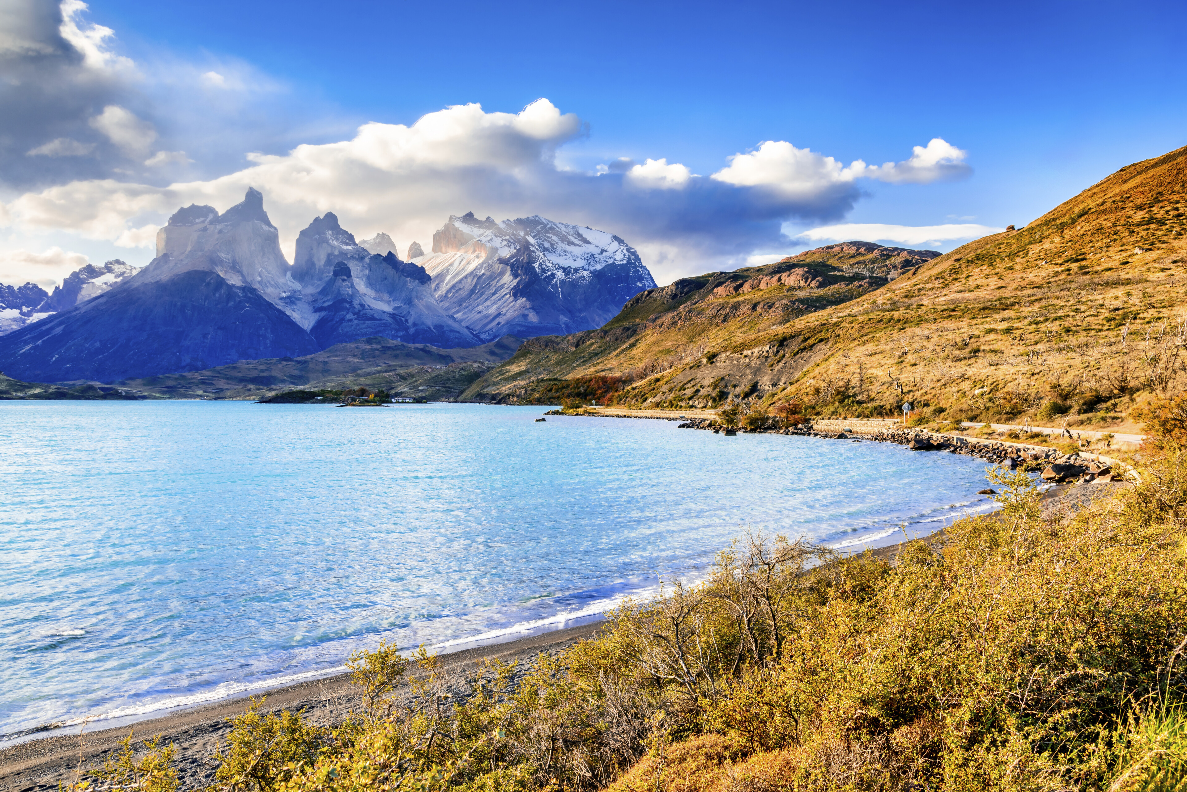 Torres del Plaine Nationalpark in Punta Arenas, Chile