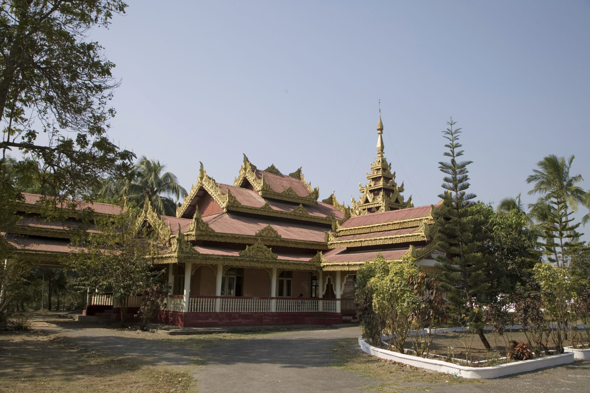 Tempel in Sittwe, Myanmar