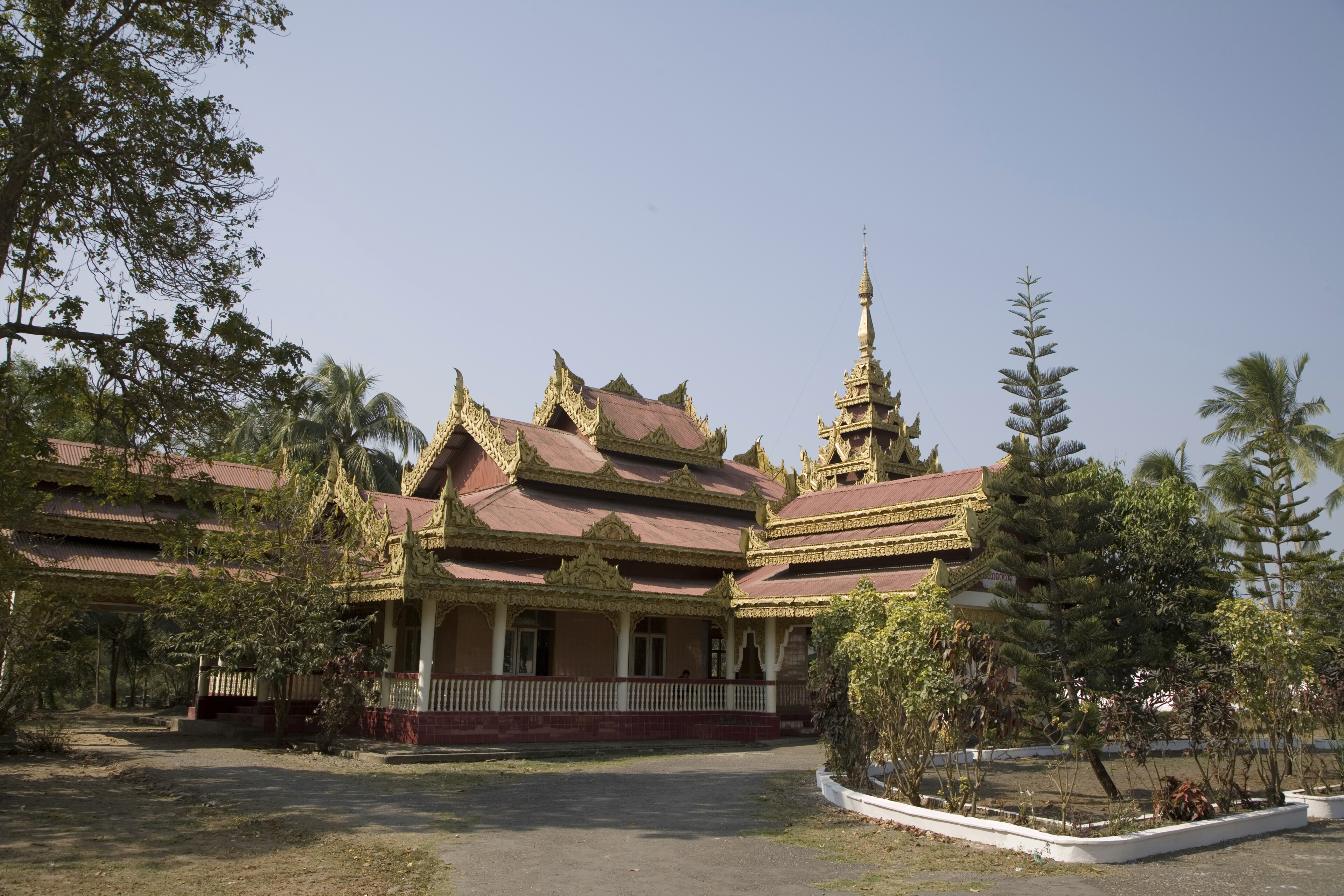 Tempel in Sittwe, Myanmar