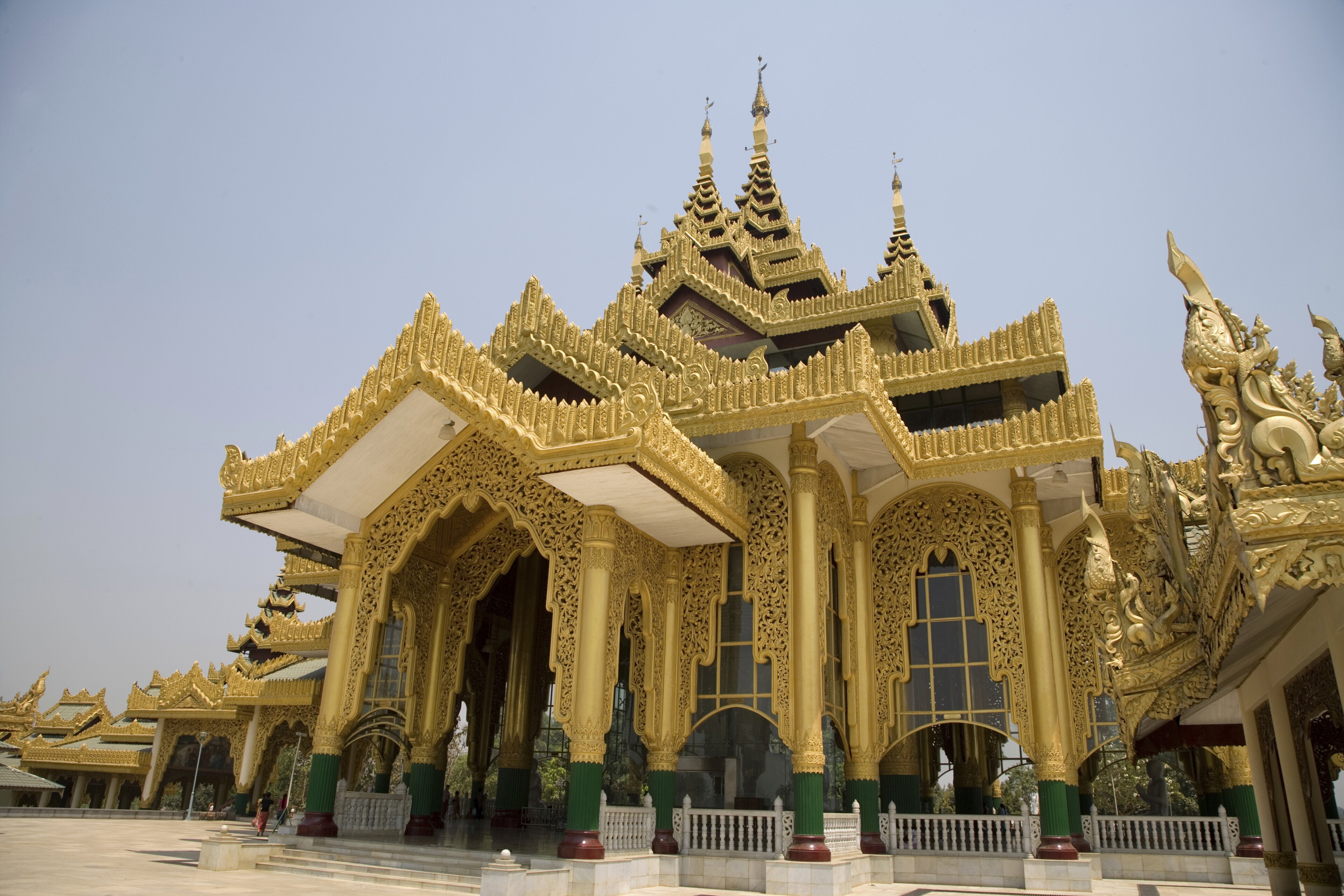 Tempel in Sittwe, Myanmar