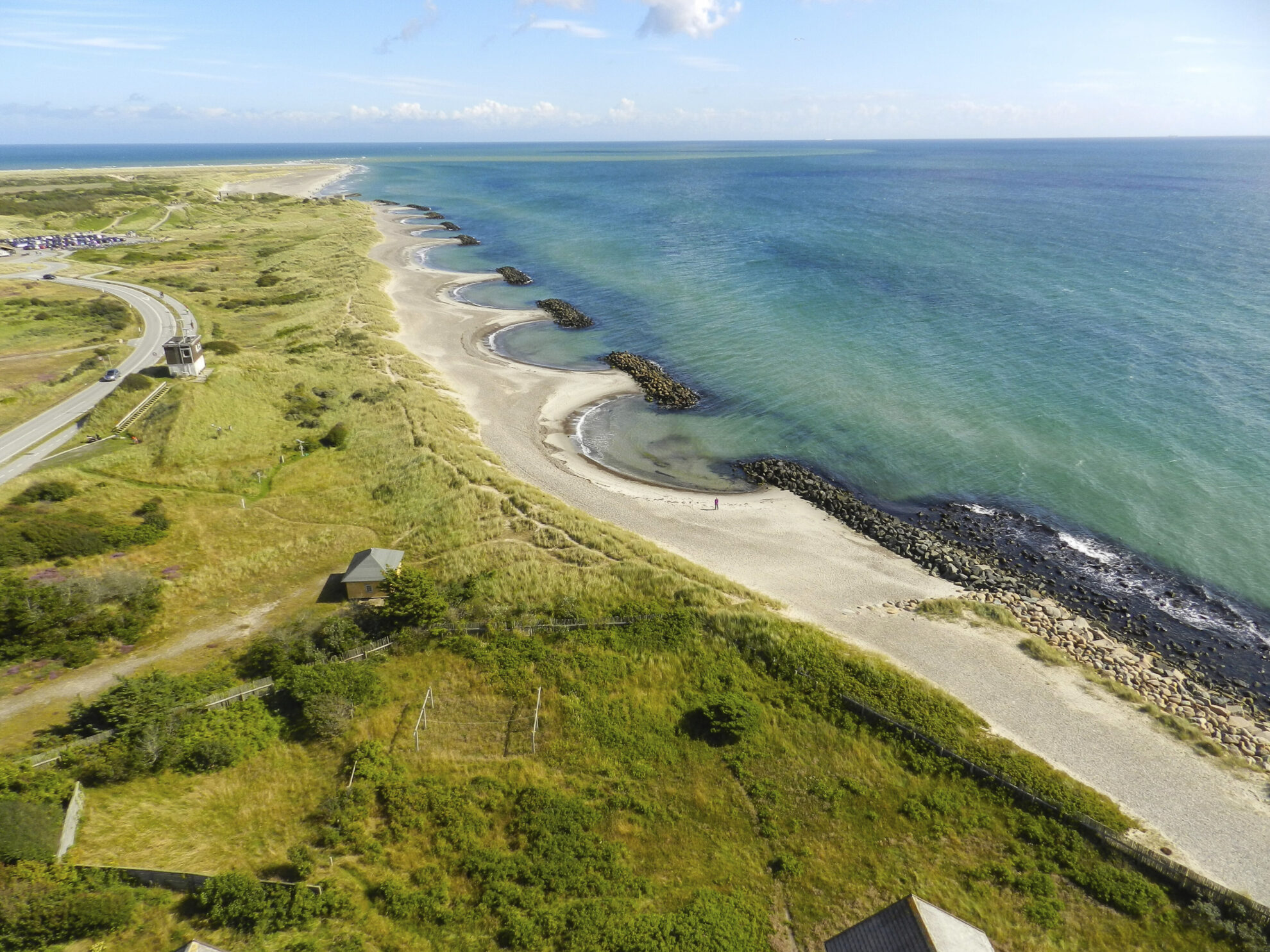 Luftansicht von Skagen, Daenemark