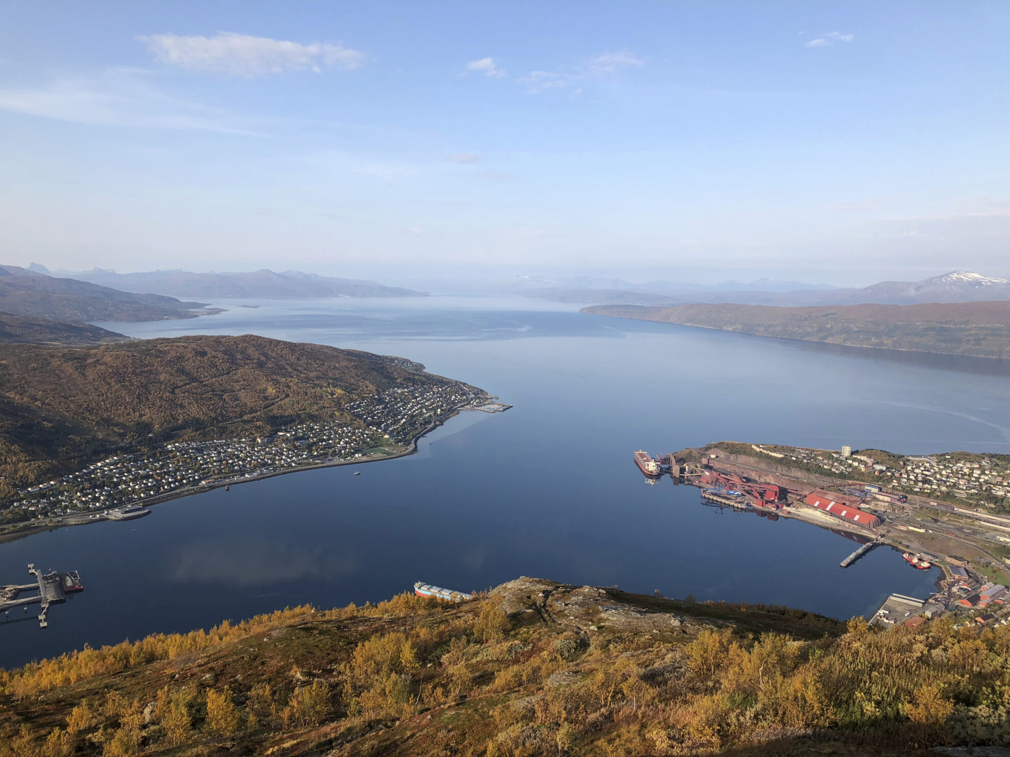 Aussicht vom Fagernesberg