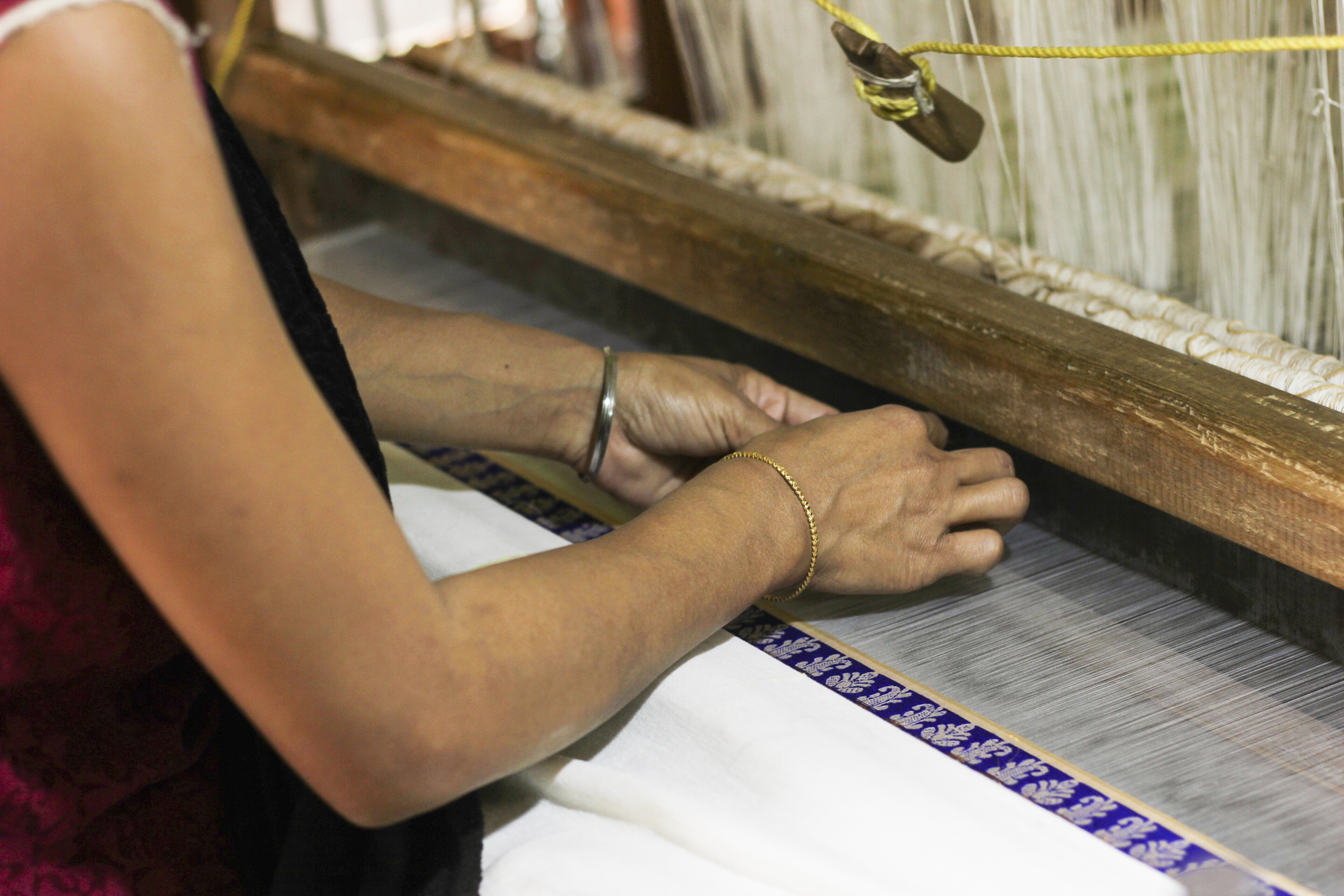 Sualkuchi, Weberei & Seidenmanufaktur, Indien