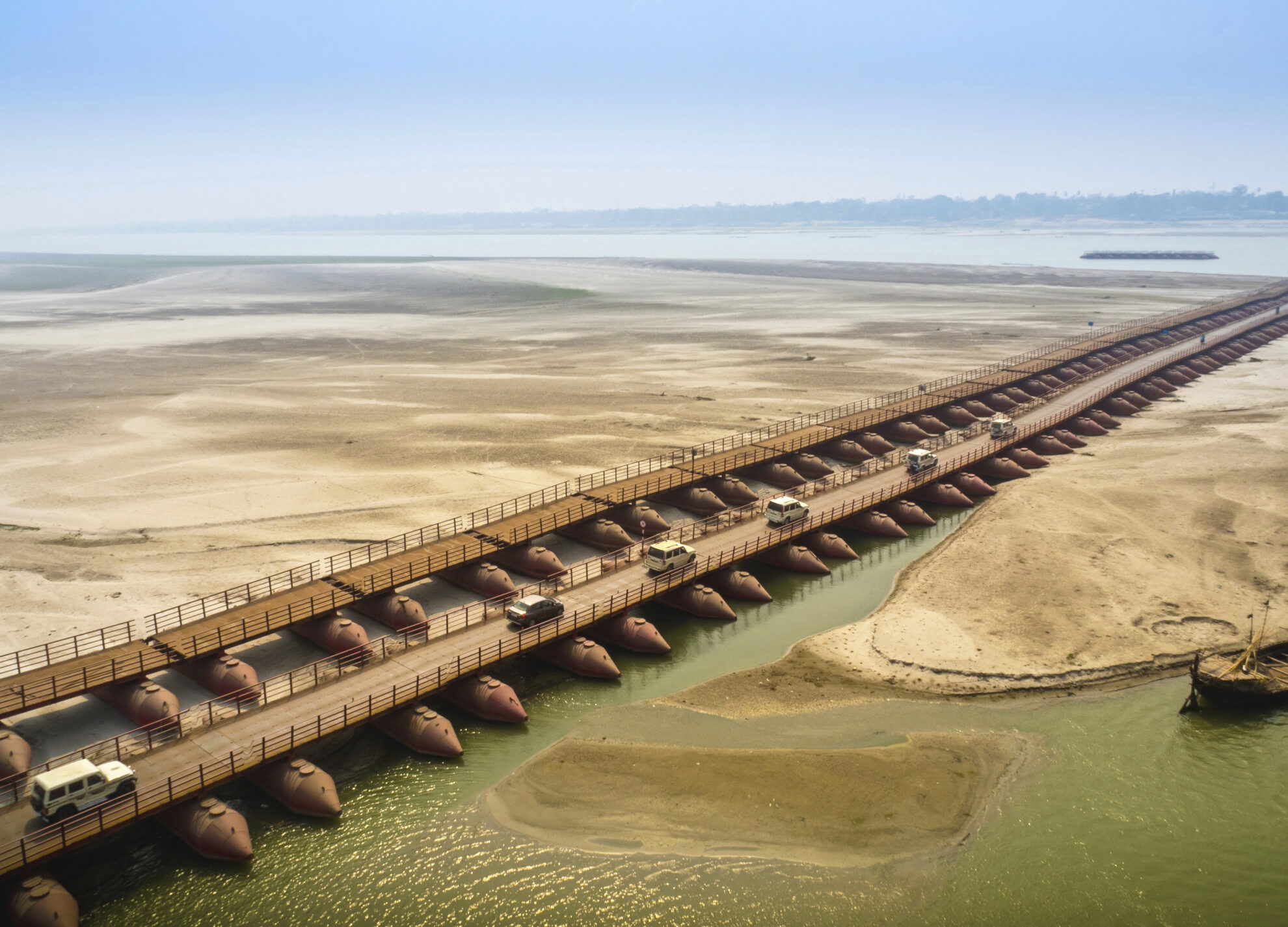 Patma Landschaft Brücke, Indien