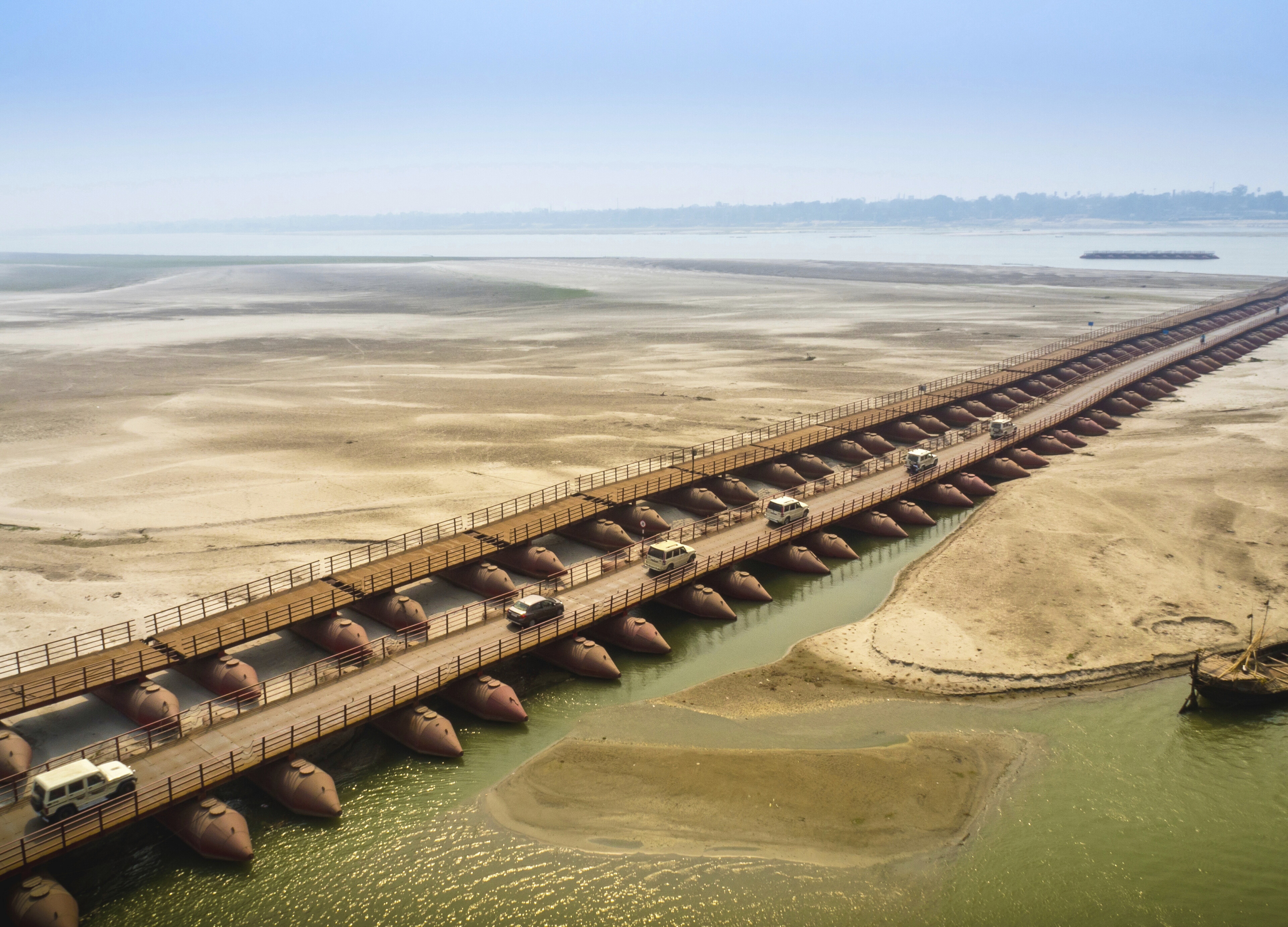 Patma Landschaft Brücke, Indien