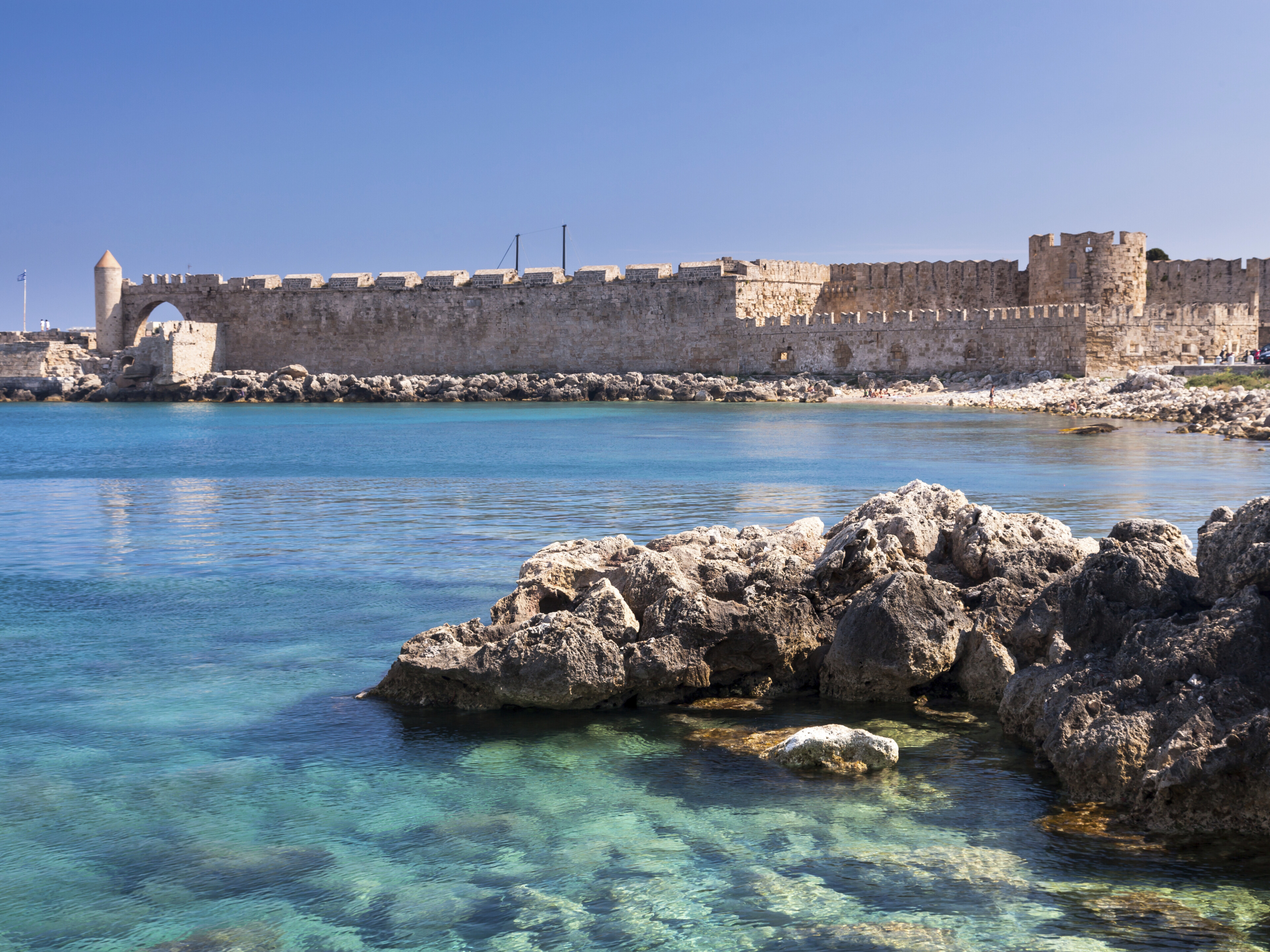 Kueste von Mandraki, Griechenland