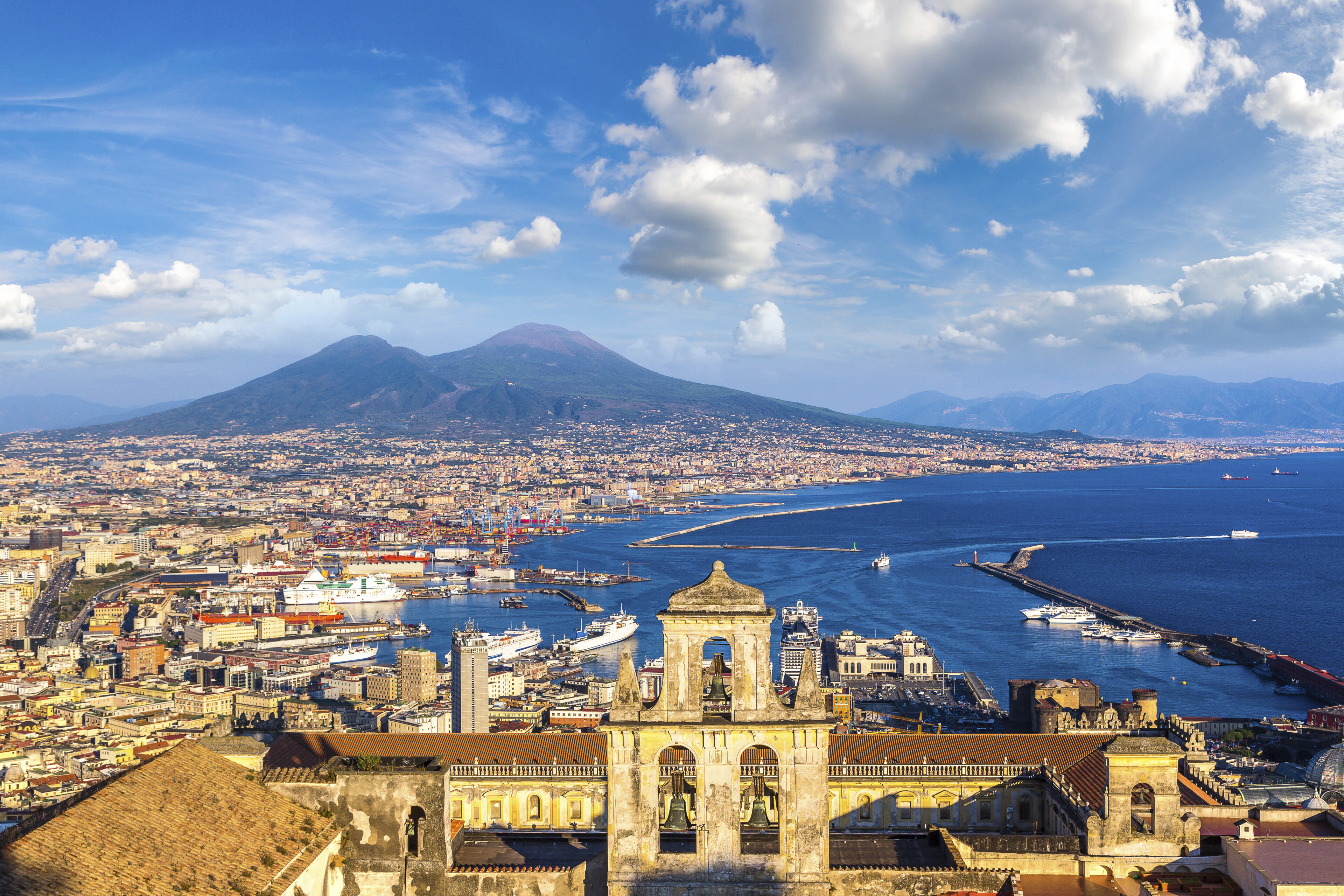 Vesuvius Berg in Neapel, Italien