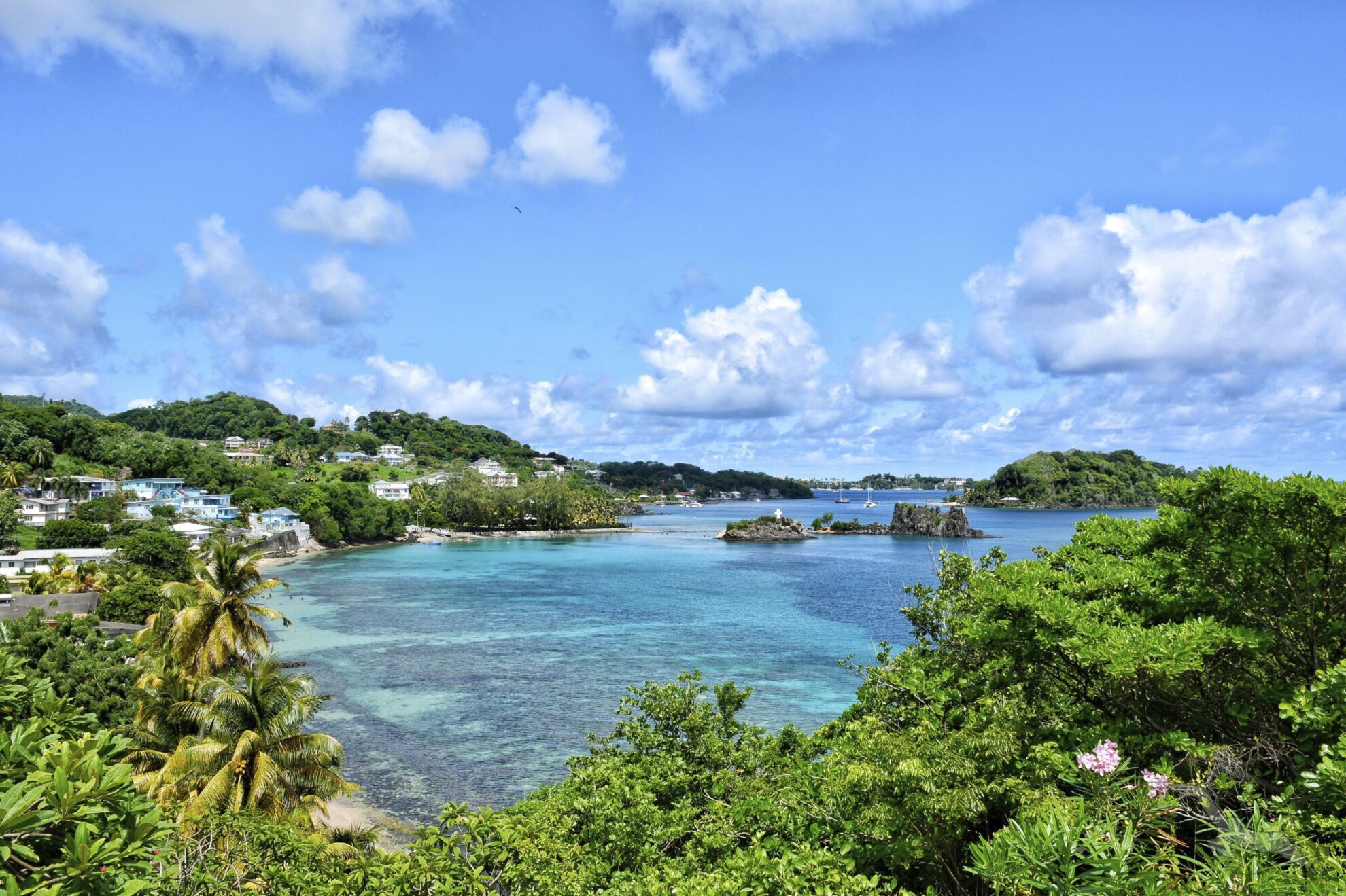 Malerisches Panorama, St. Vincent