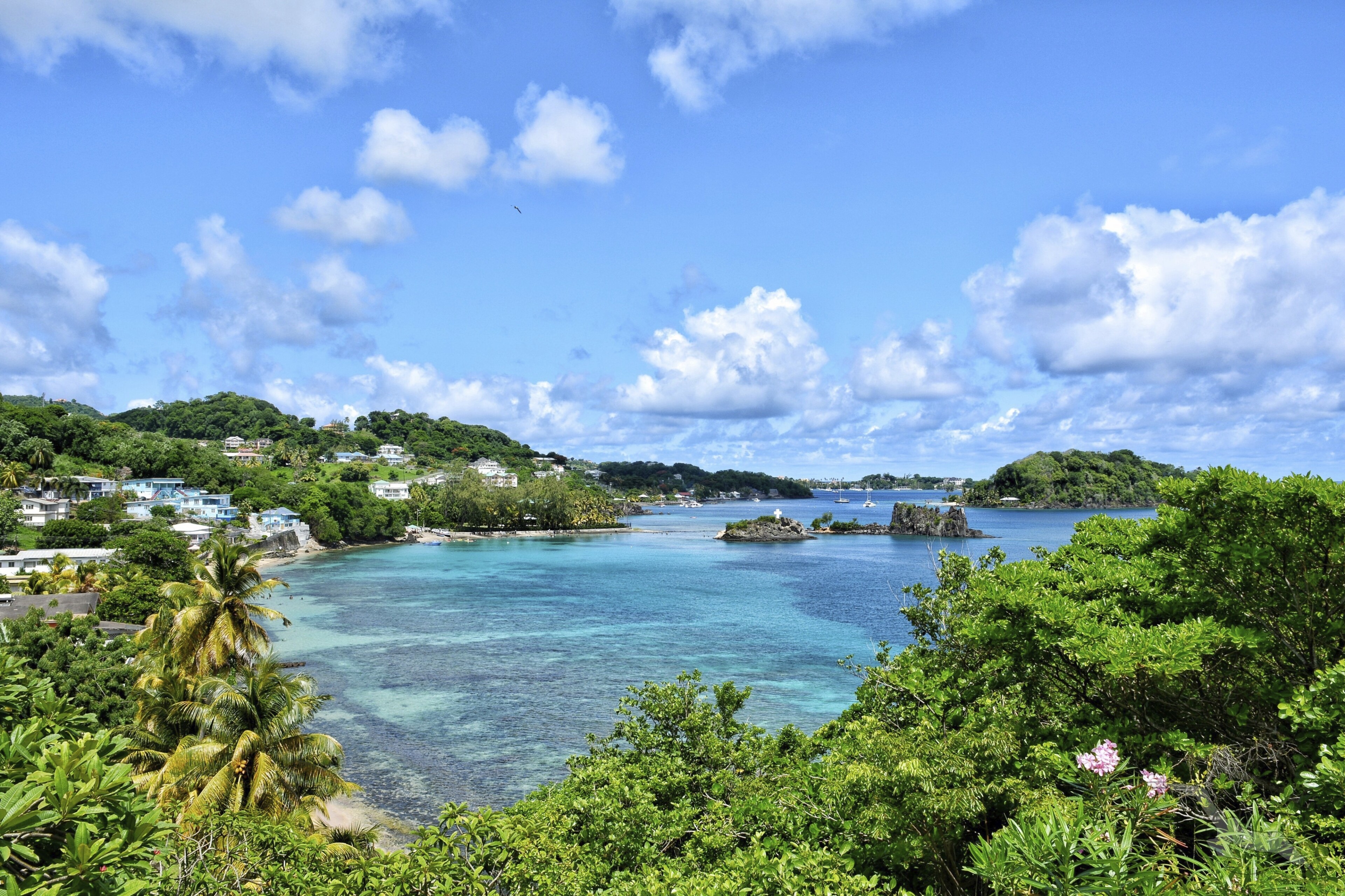 Malerisches Panorama, St. Vincent