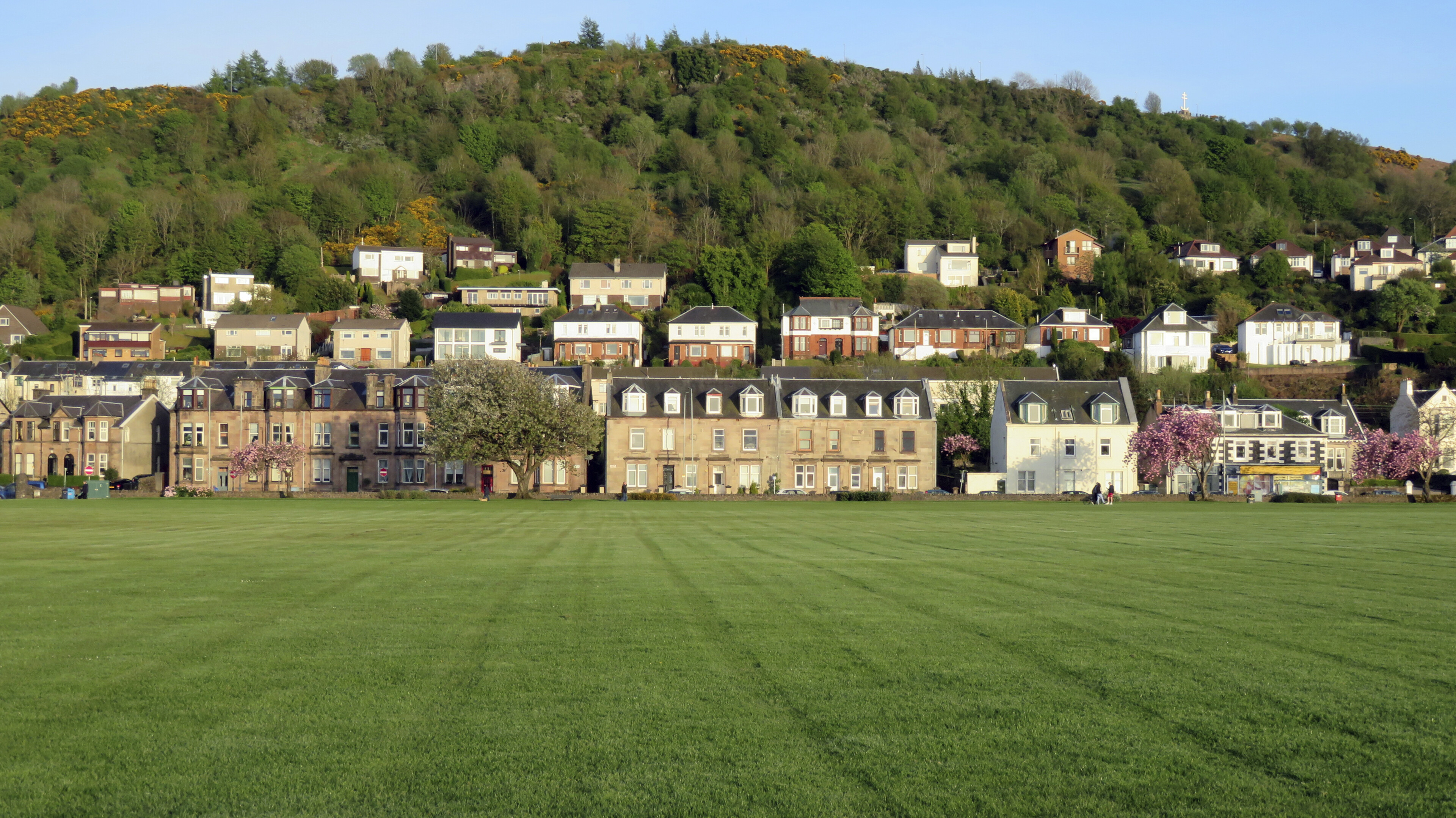 Battery Park in Greenock, Schottland