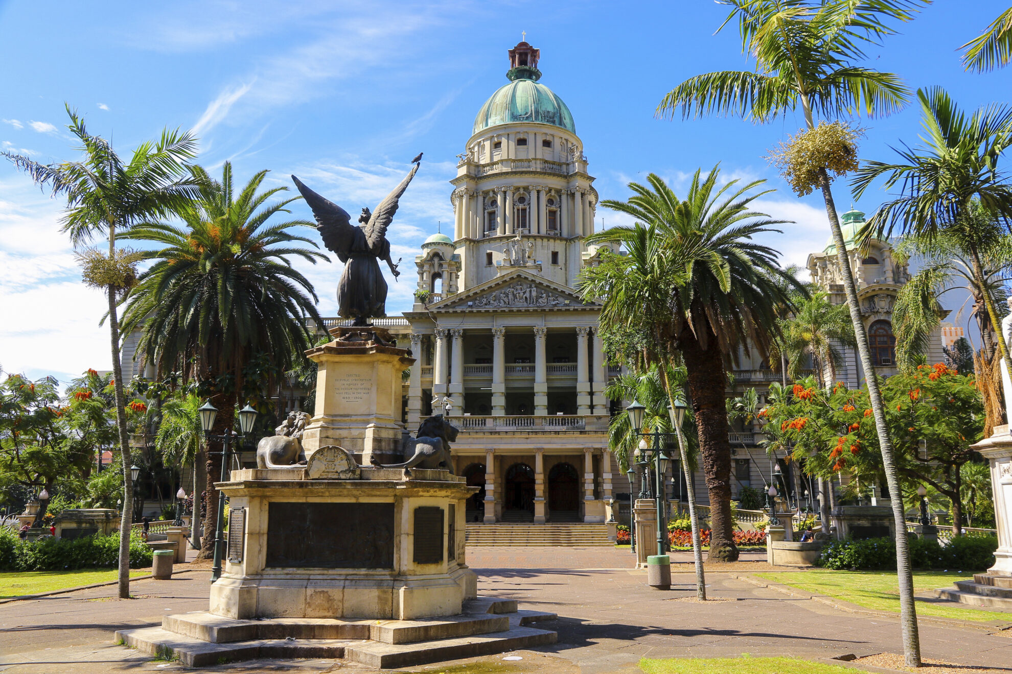 Stadthalle in Durban, Südafrika
