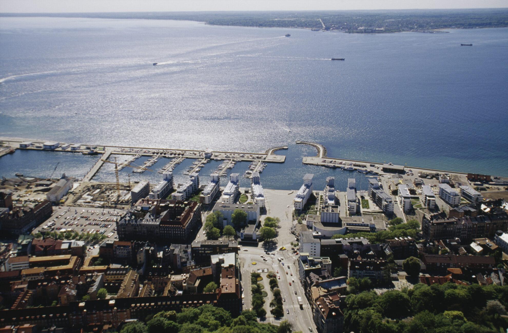 Luftansicht von Helsingborg, Schweden