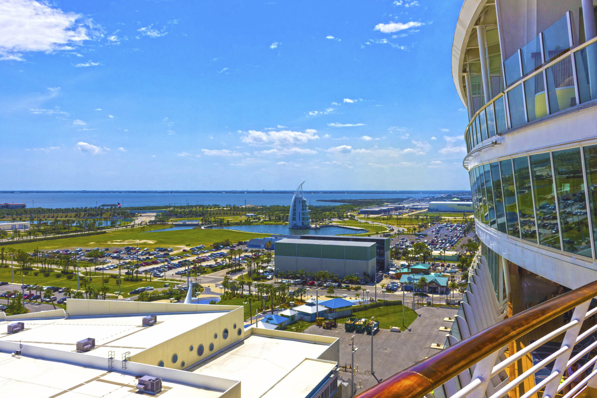 Luftansicht von Canaveral, USA