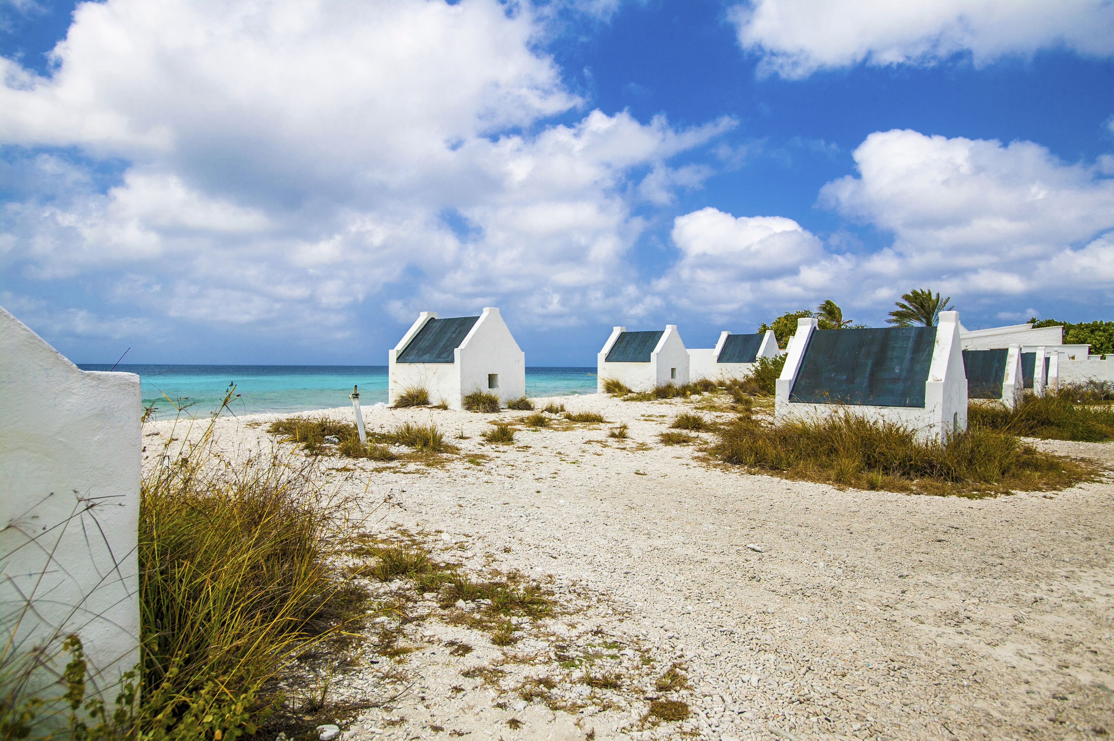 Kralendijk Strand auf Bonaire in den Niederländischen Antillen