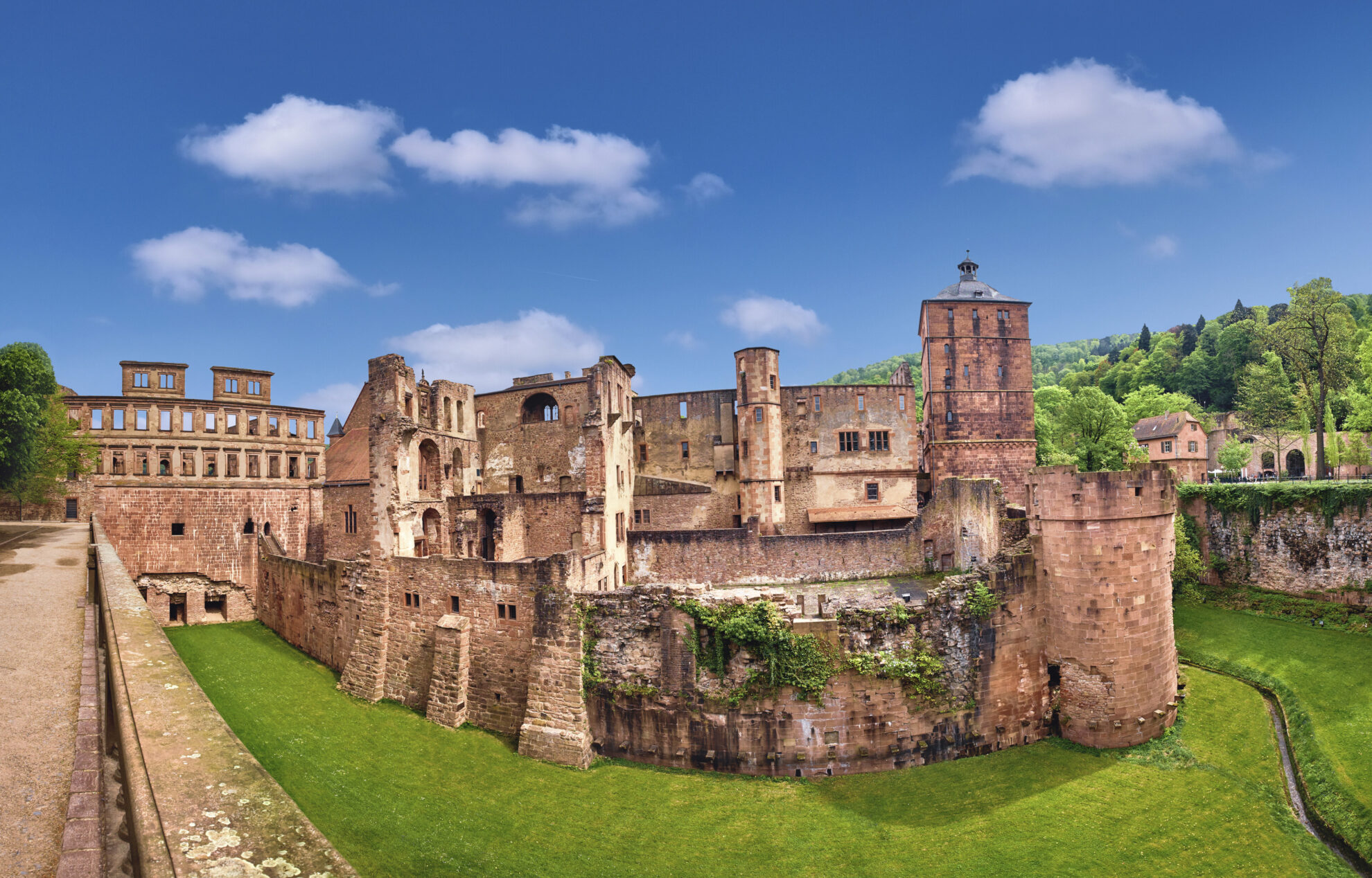 Schloss in Heidelberg, Deutschland