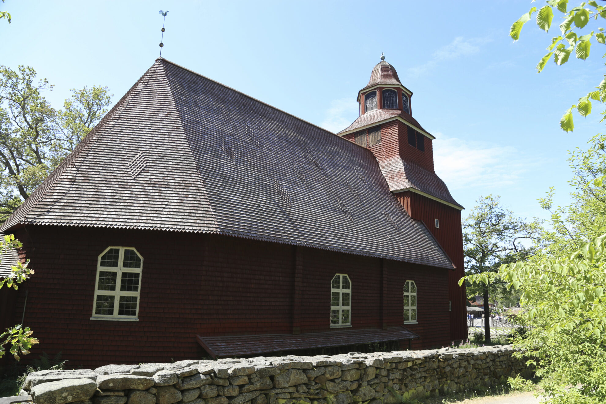 Skansen Freilichtmuseum in Stockholm, Schweden