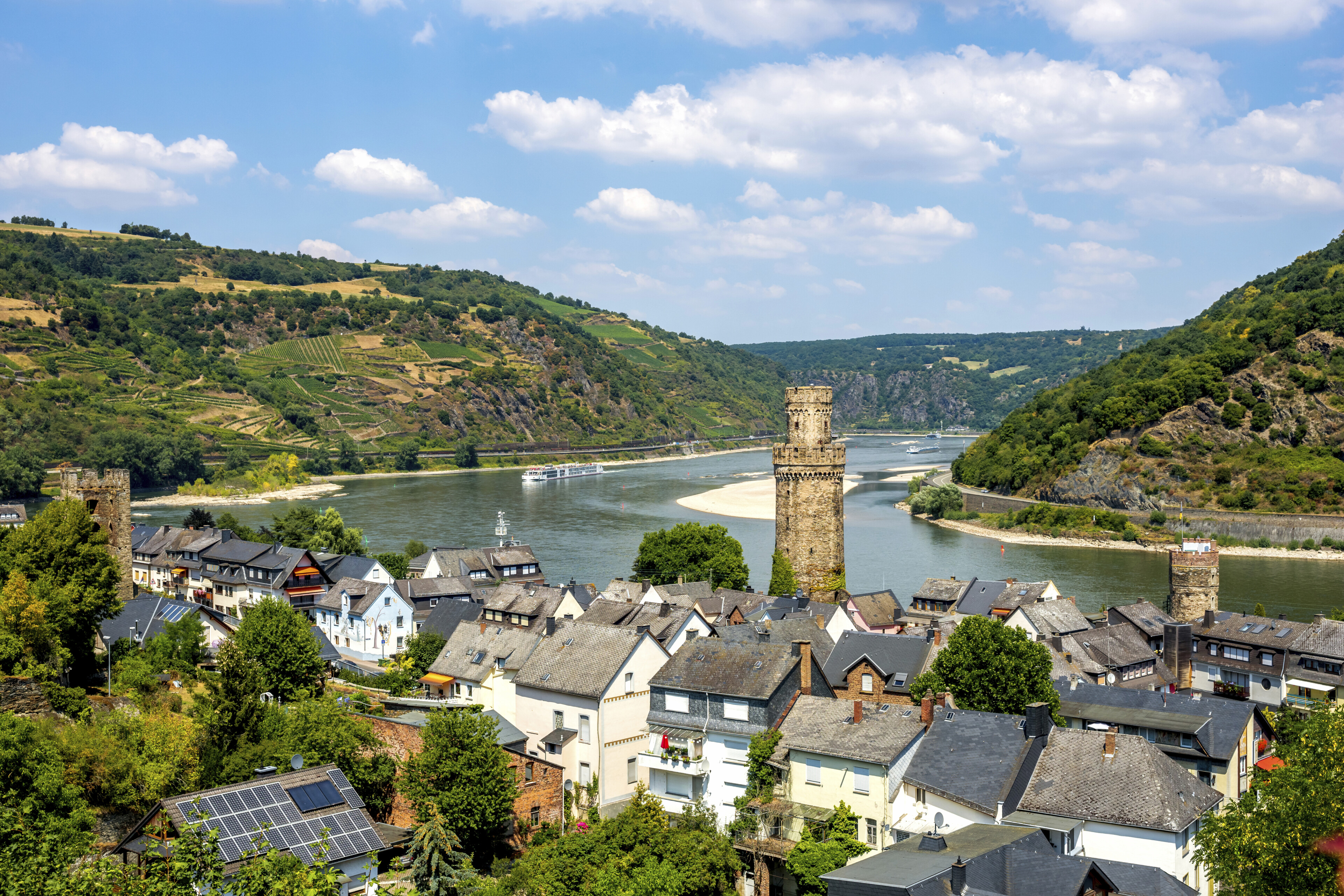 Oberwesel im Mittelrheintal