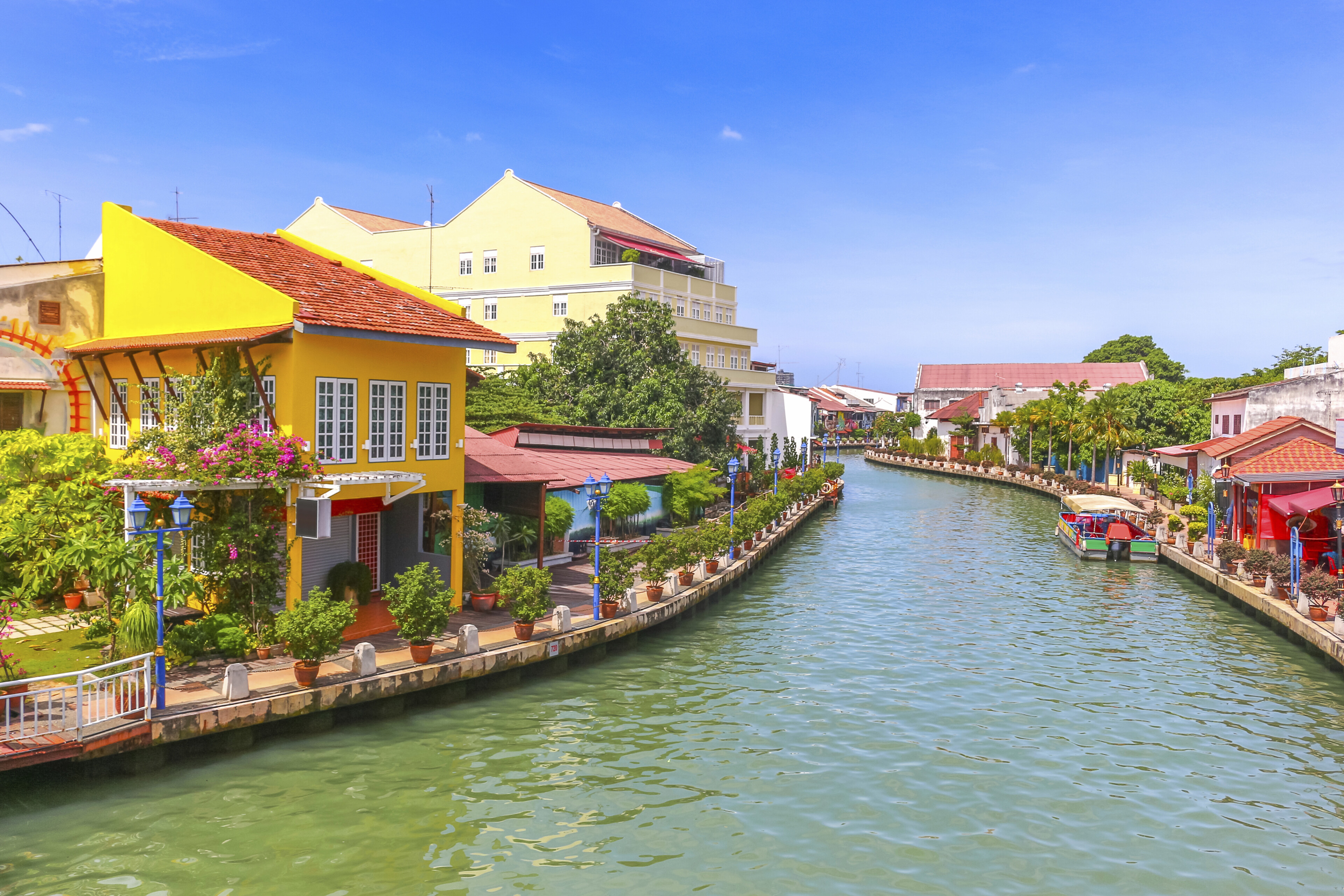 Malaka Fluss, Malaysia