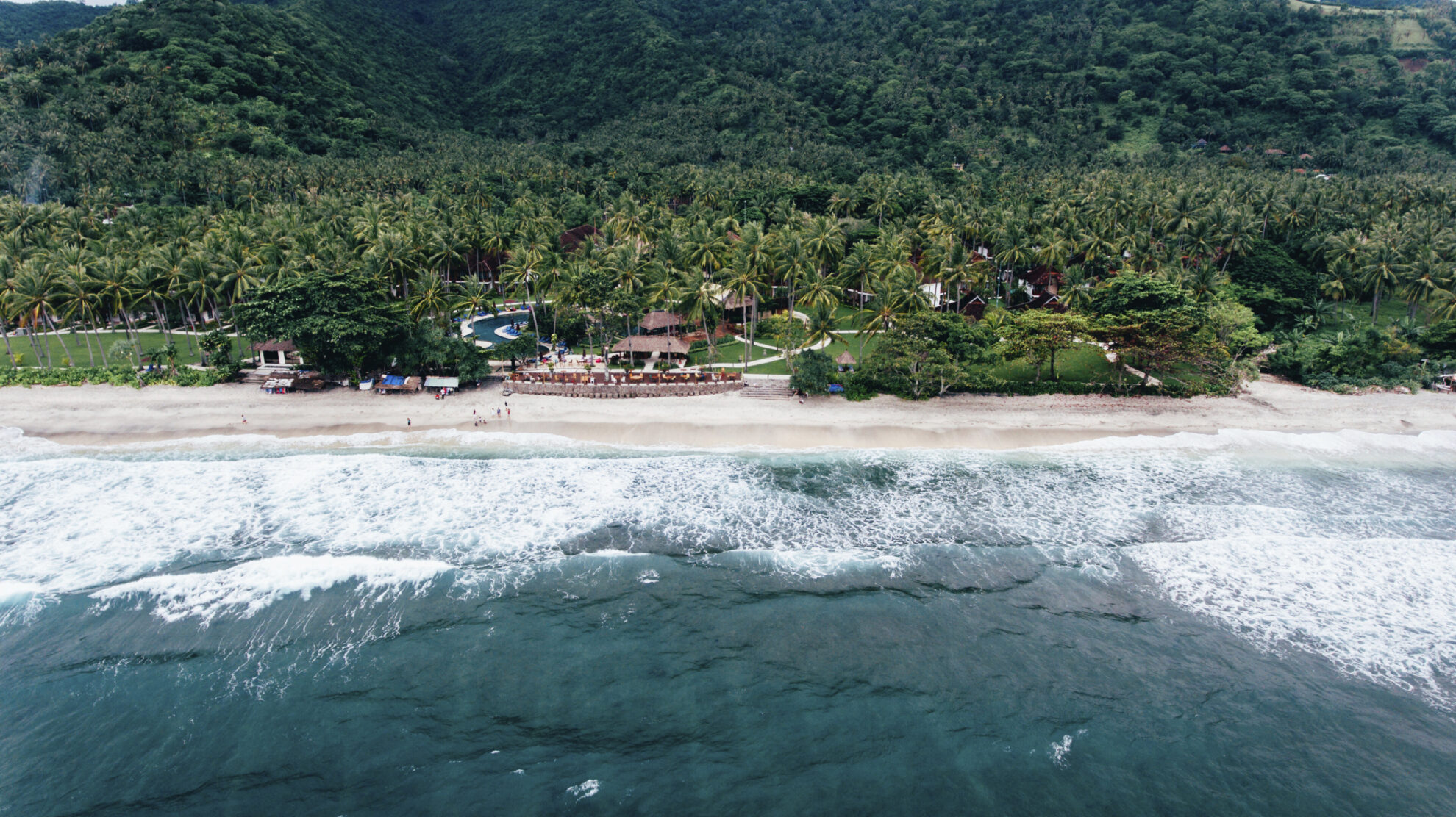 Senggigi Strand, Indonesien