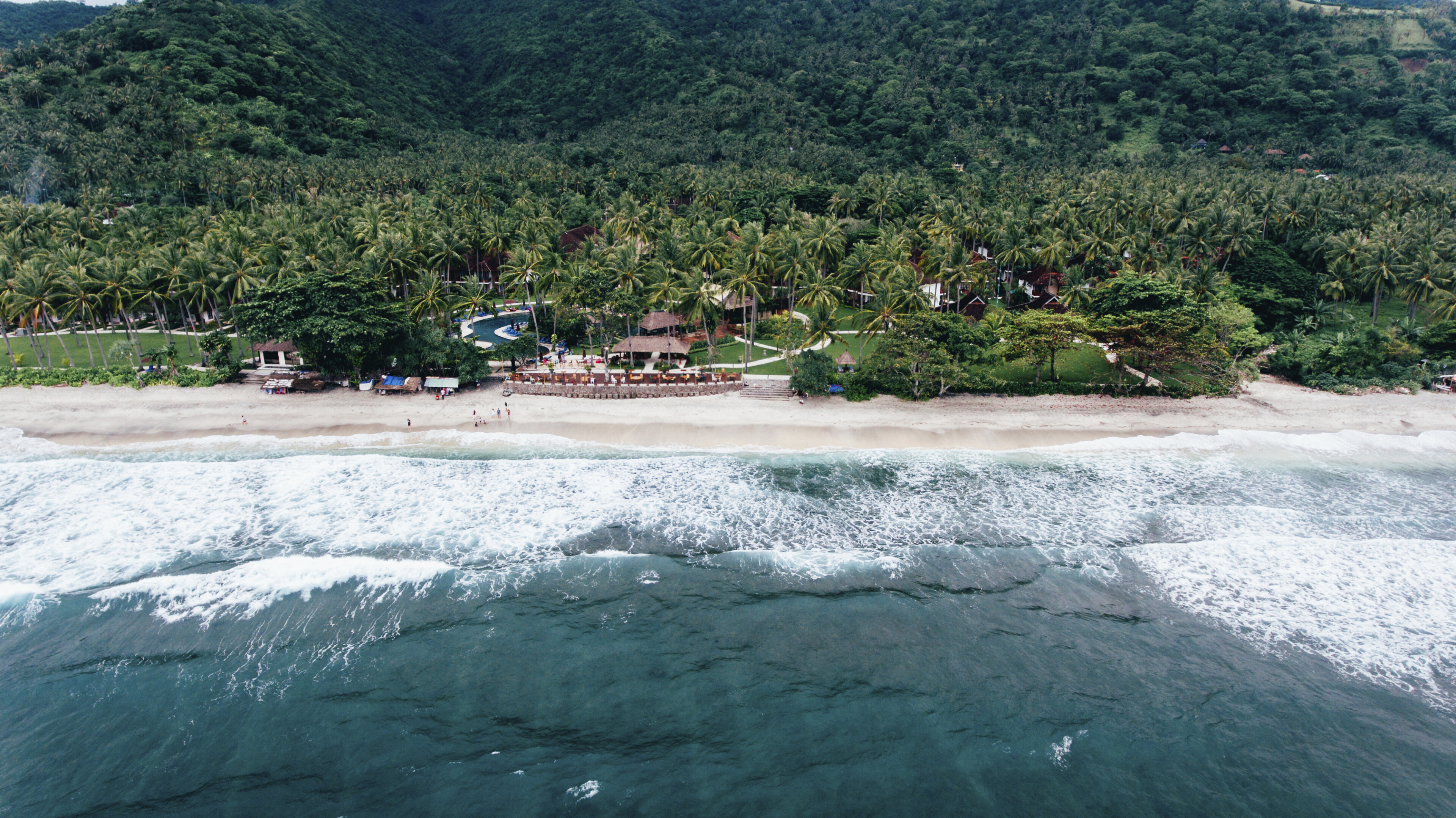 Senggigi Strand, Indonesien