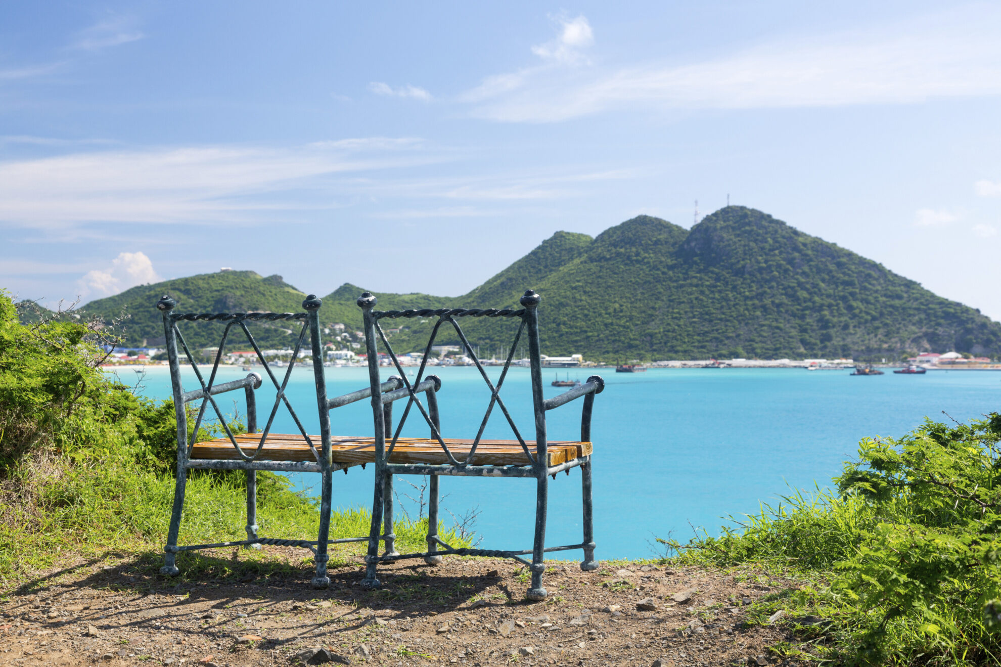 Stühle Meeresblick, St. Maarten