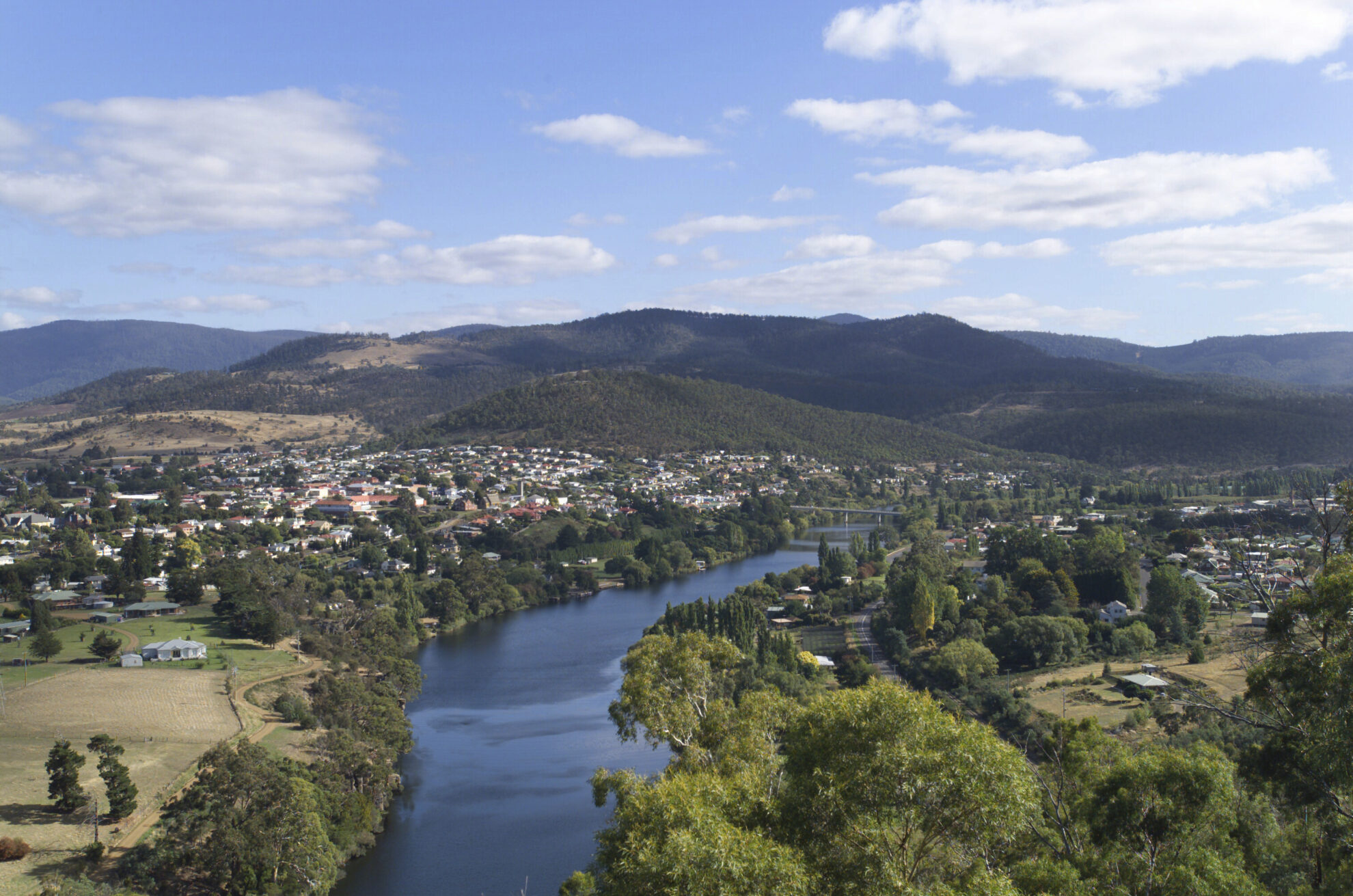 Luftansicht von Norfolk, Australien