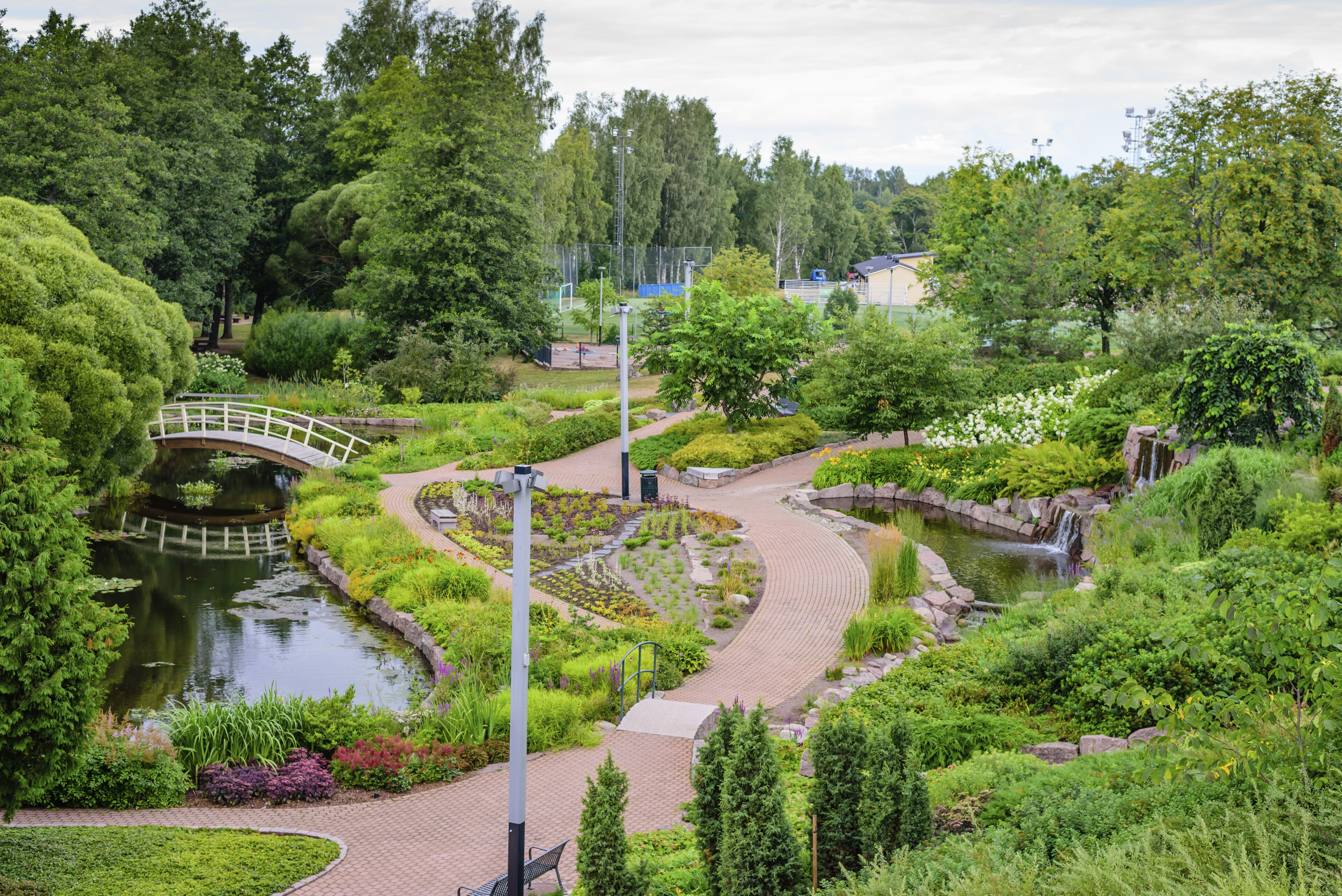 Park in Kotka, Finnland
