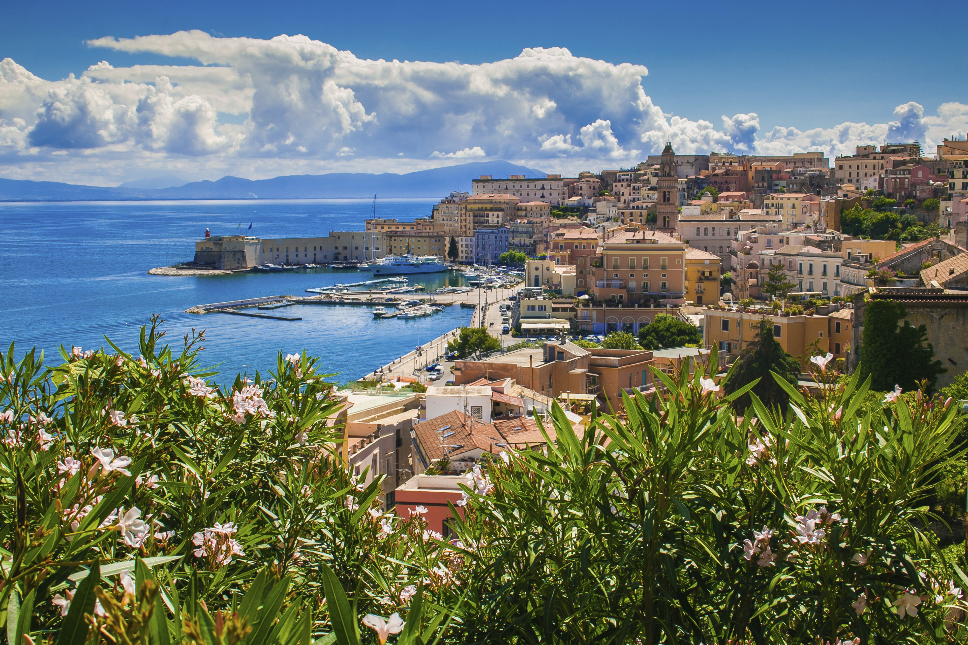 Kueste von Gaeta, Italien