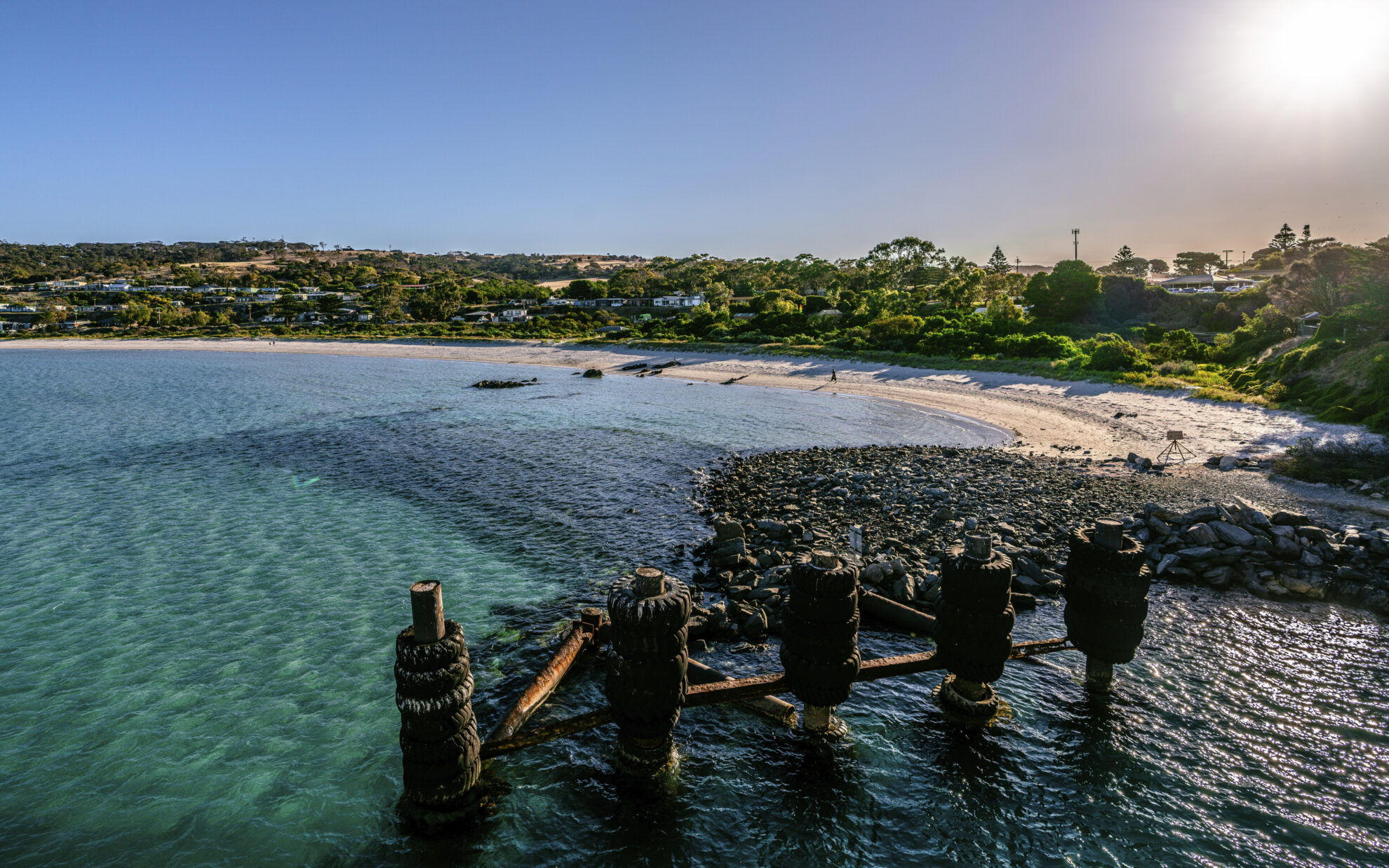 Bucht von Penneshaw, Australien