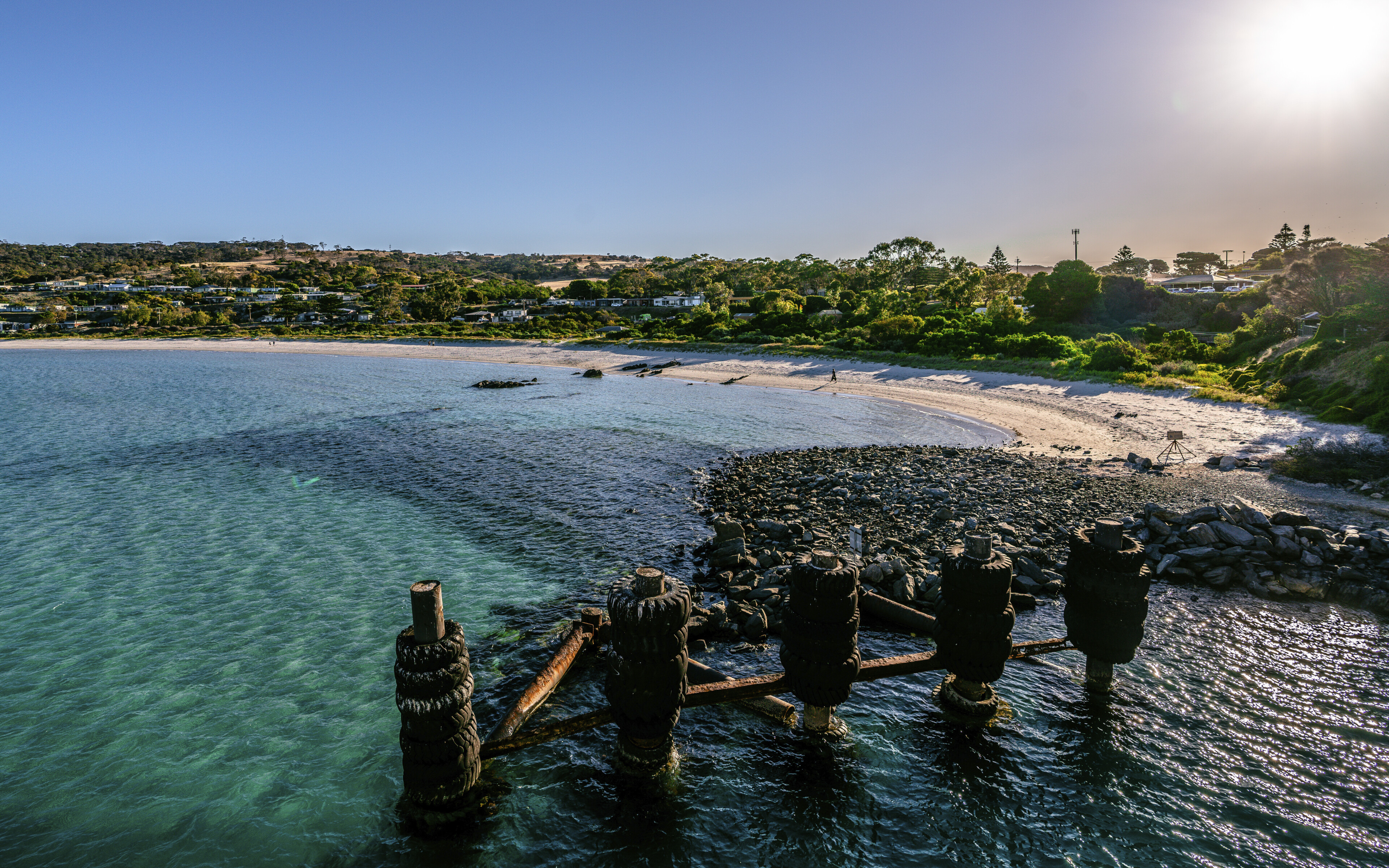 Bucht von Penneshaw, Australien