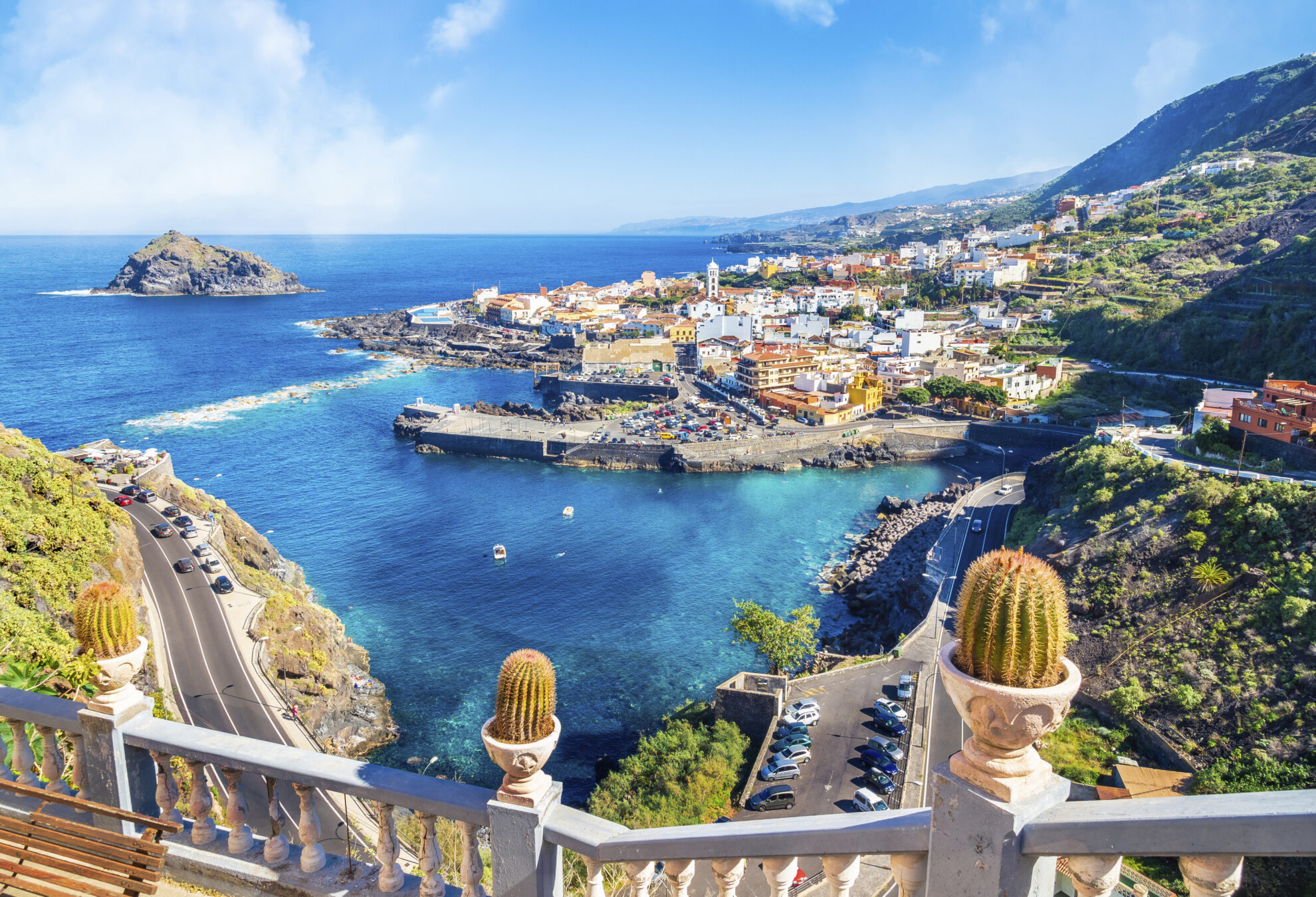 Garrachio Kueste in Teneriffa, Spanien
