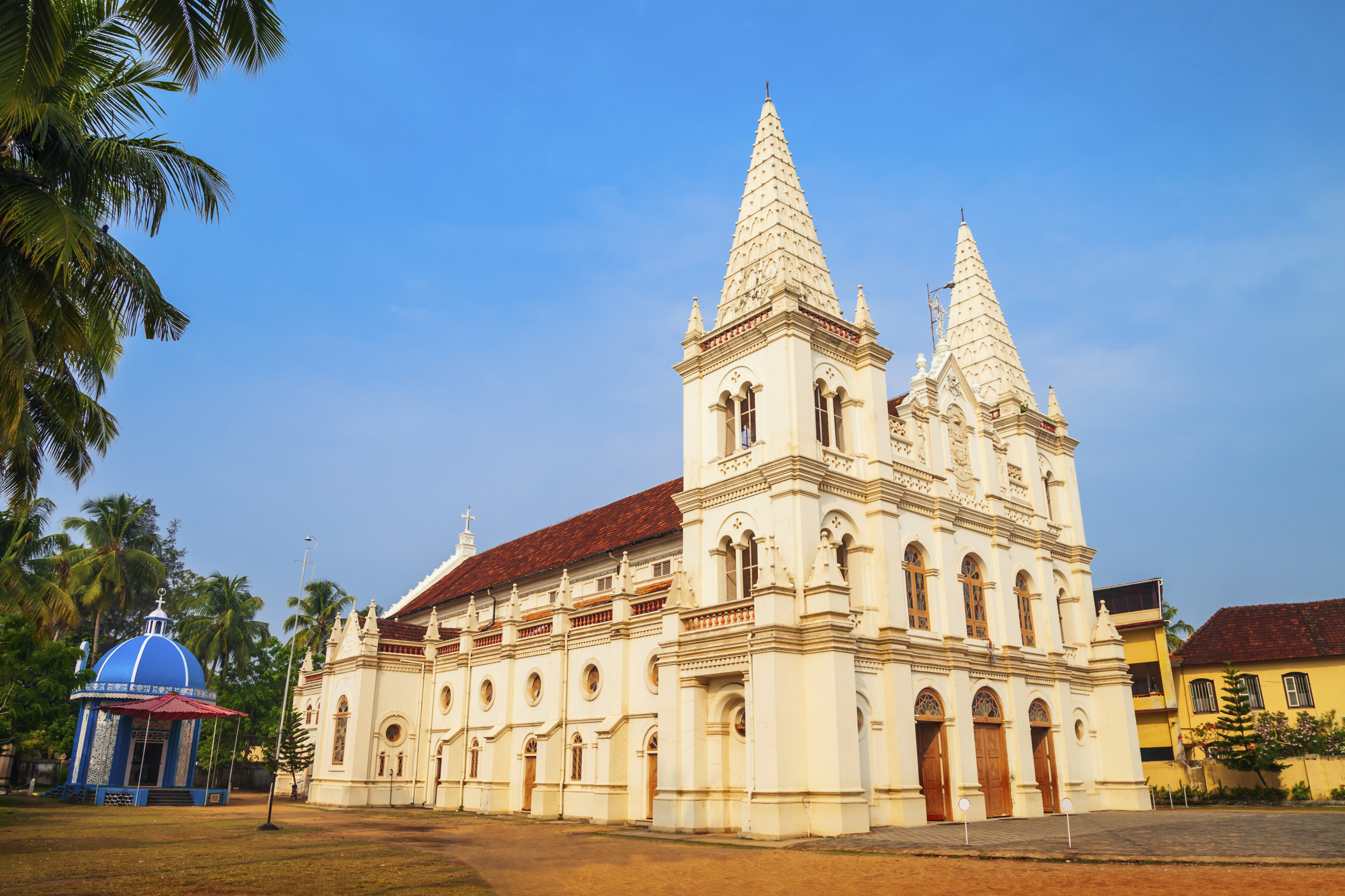 Basilika Santa Cruz in Kochi, Indien