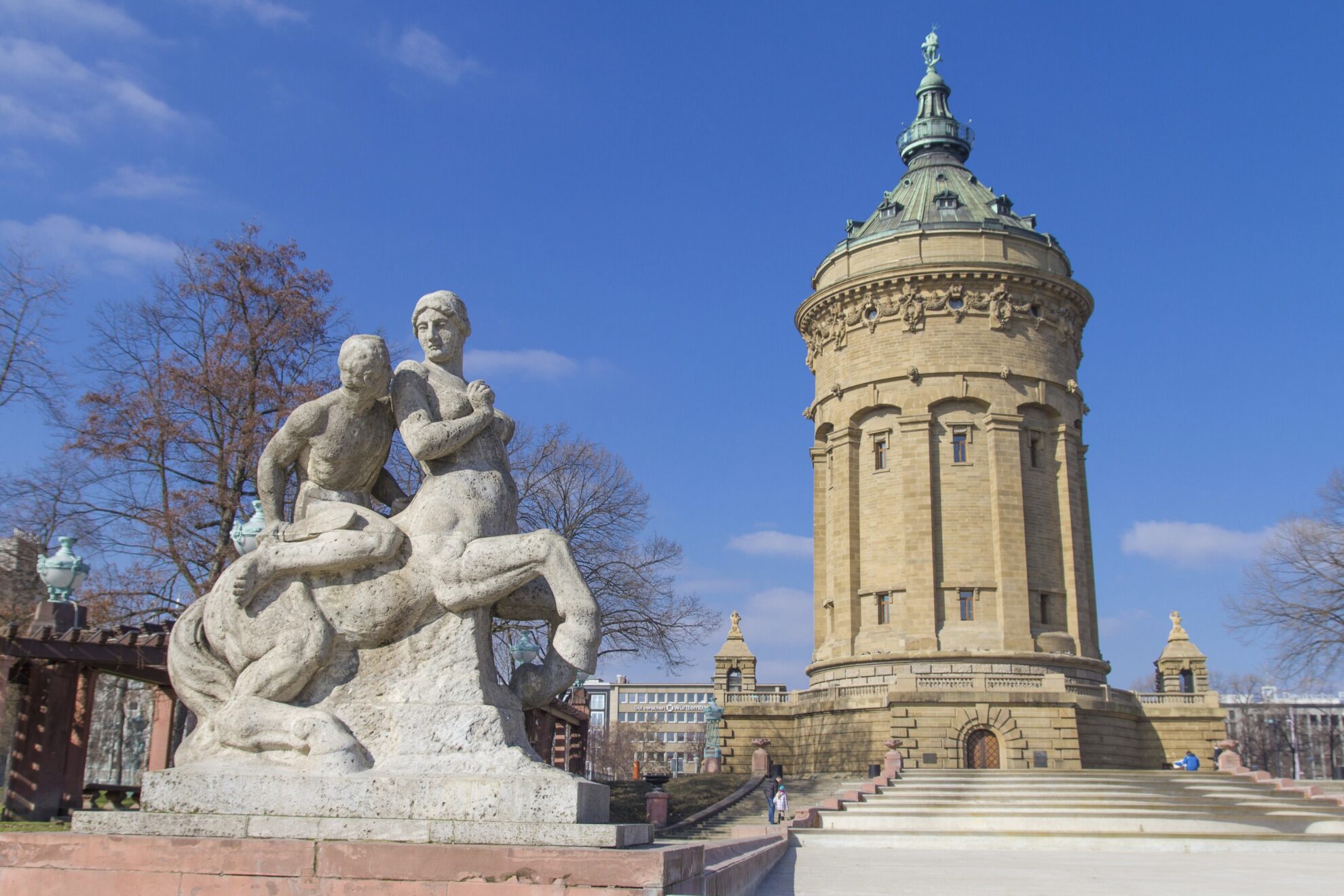 Wasserturm in Mannheim, Deutschland