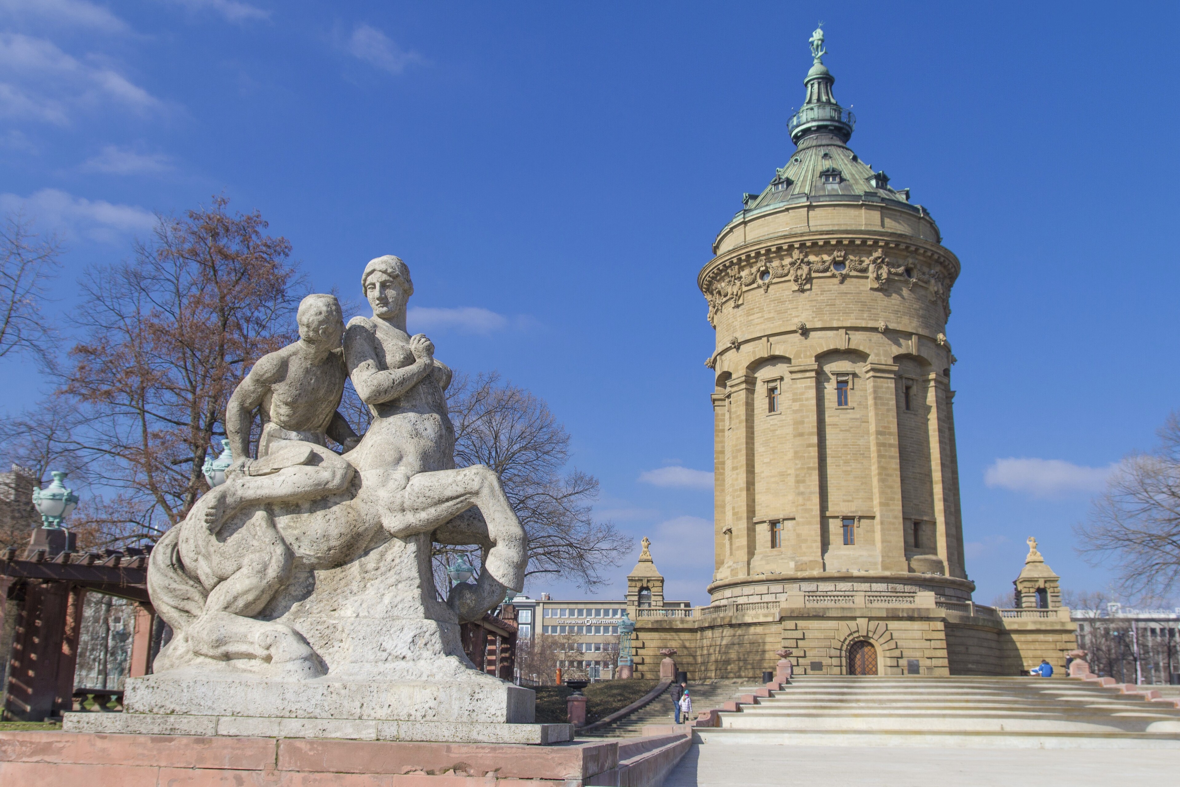 Wasserturm in Mannheim, Deutschland